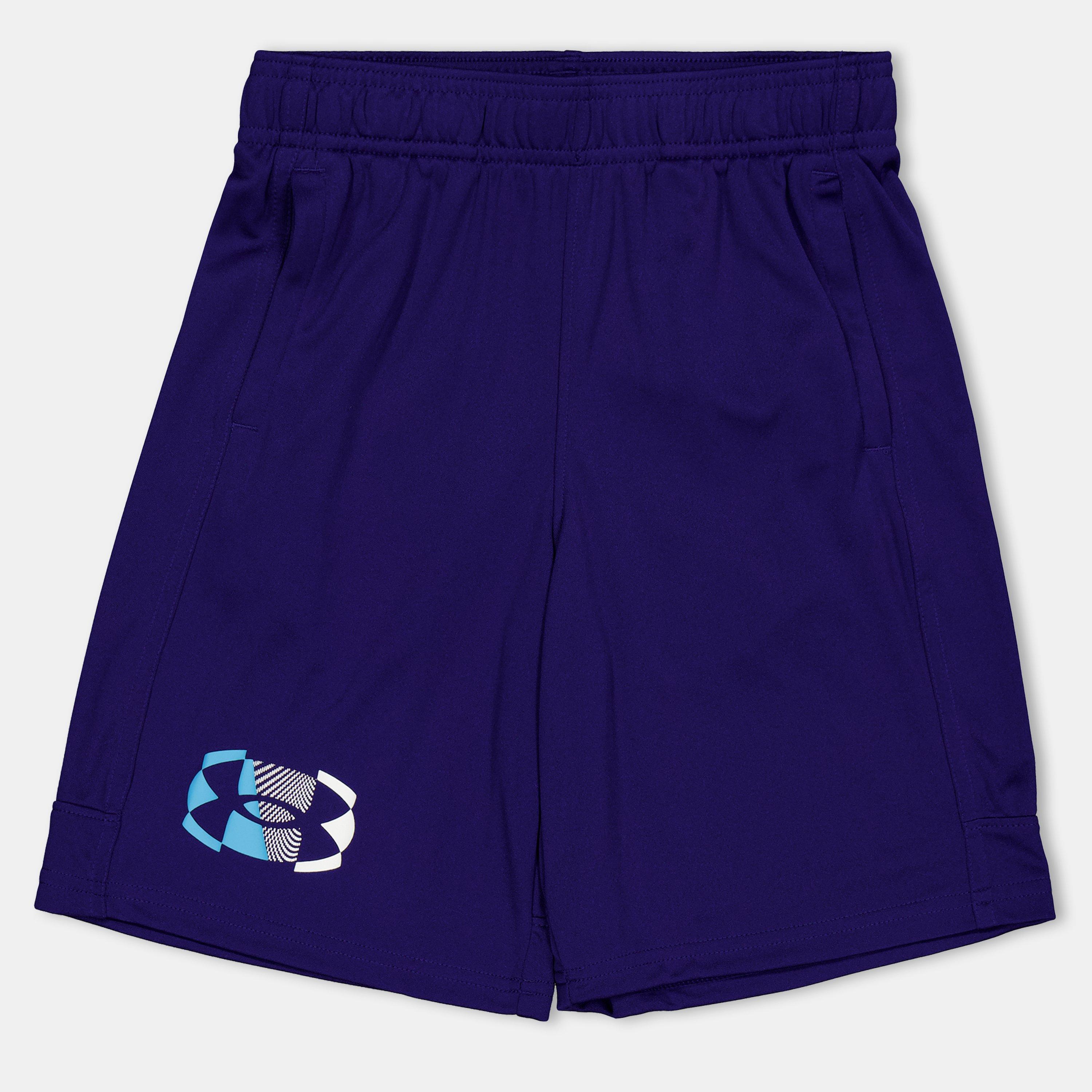 Blue - Under Armour - Performance Gym Shorts - 2