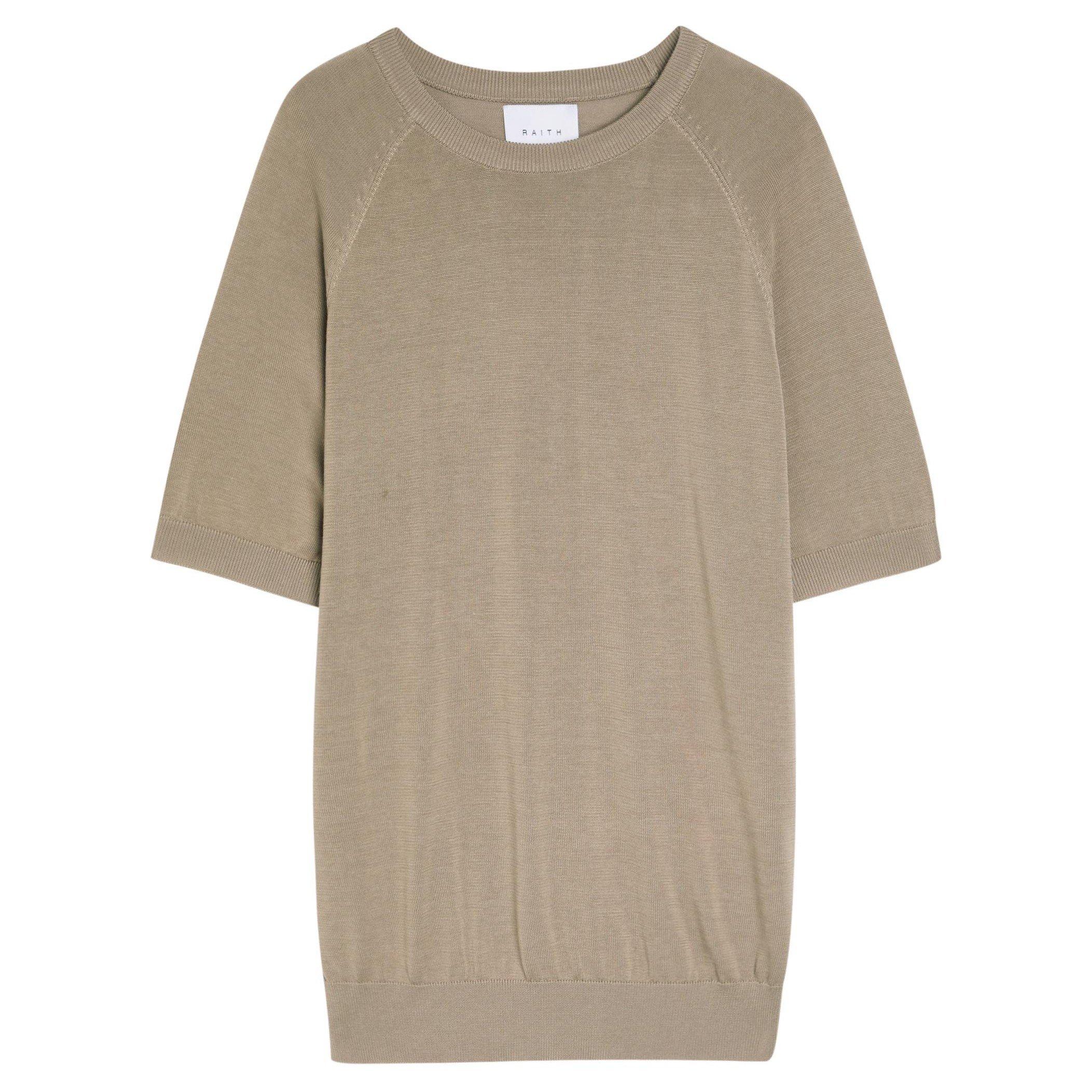 SAND - Raith - RAITH RIERA KNIT TEE SS