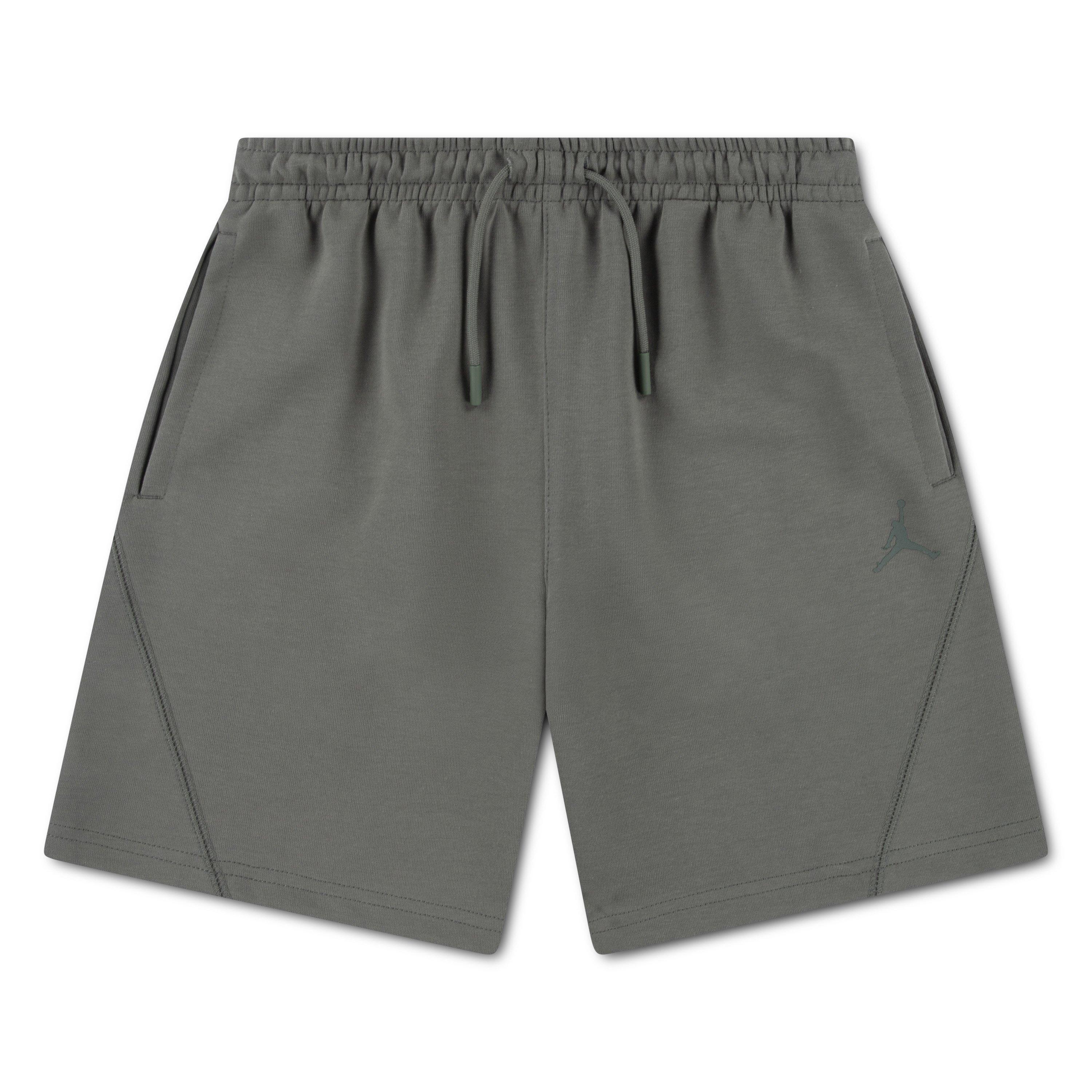 Air Jordan Boys Kids' Fleece Jogger Shorts - Vintage Lichen - 11-12 (L)