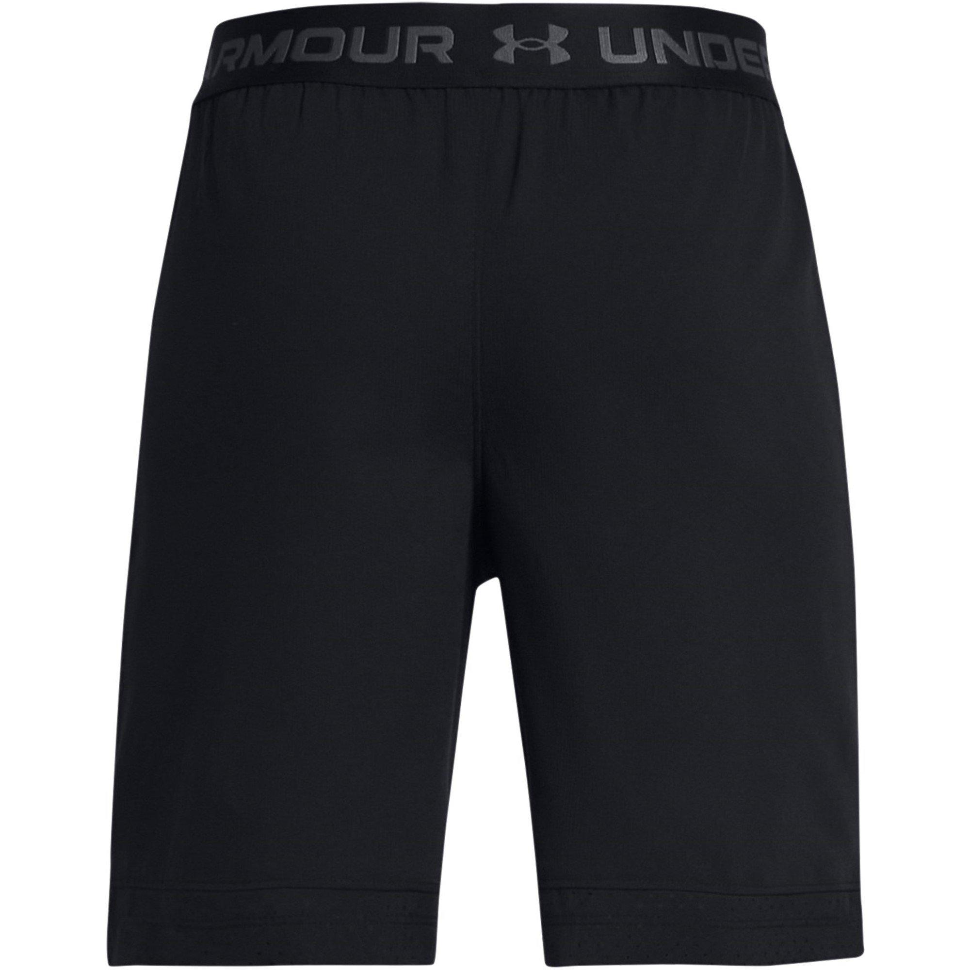 Black/Gray - Under Armour - Vanish Performance Gym Shorts - 2