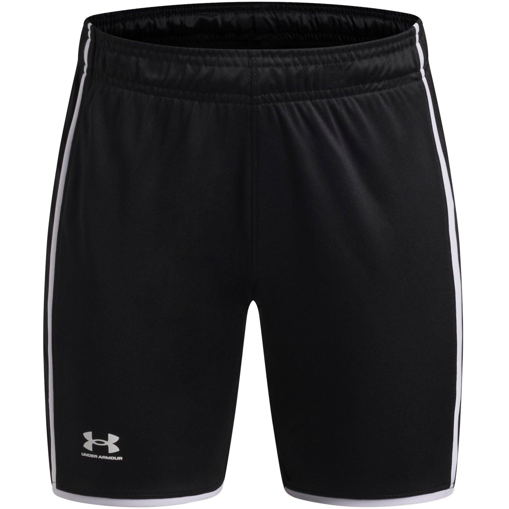 Black/White - Under Armour - Kids' Performance Gym Shorts - 1