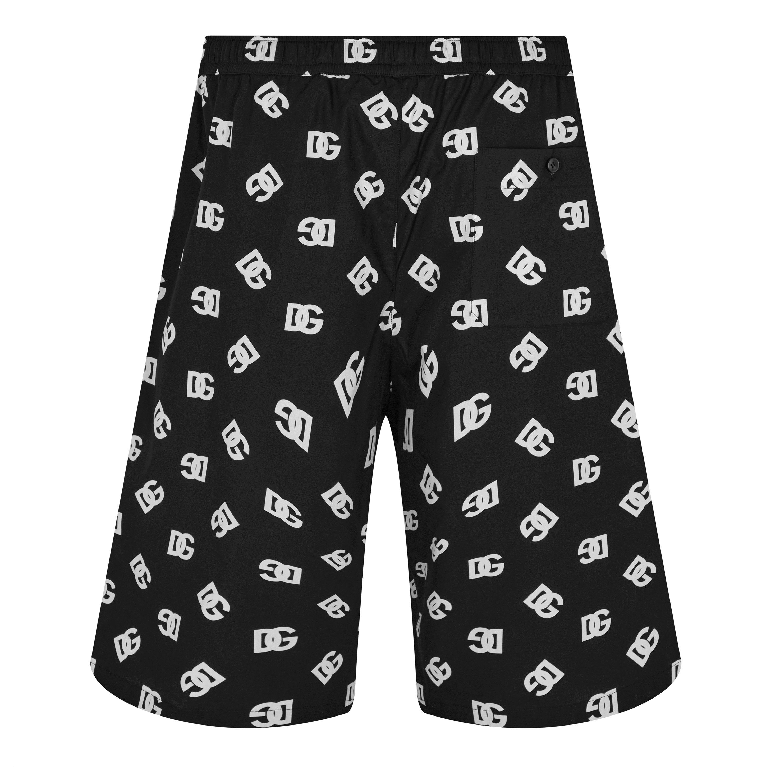 Black HNVAA - Dolce and Gabbana - Dg Logo Shorts - 6