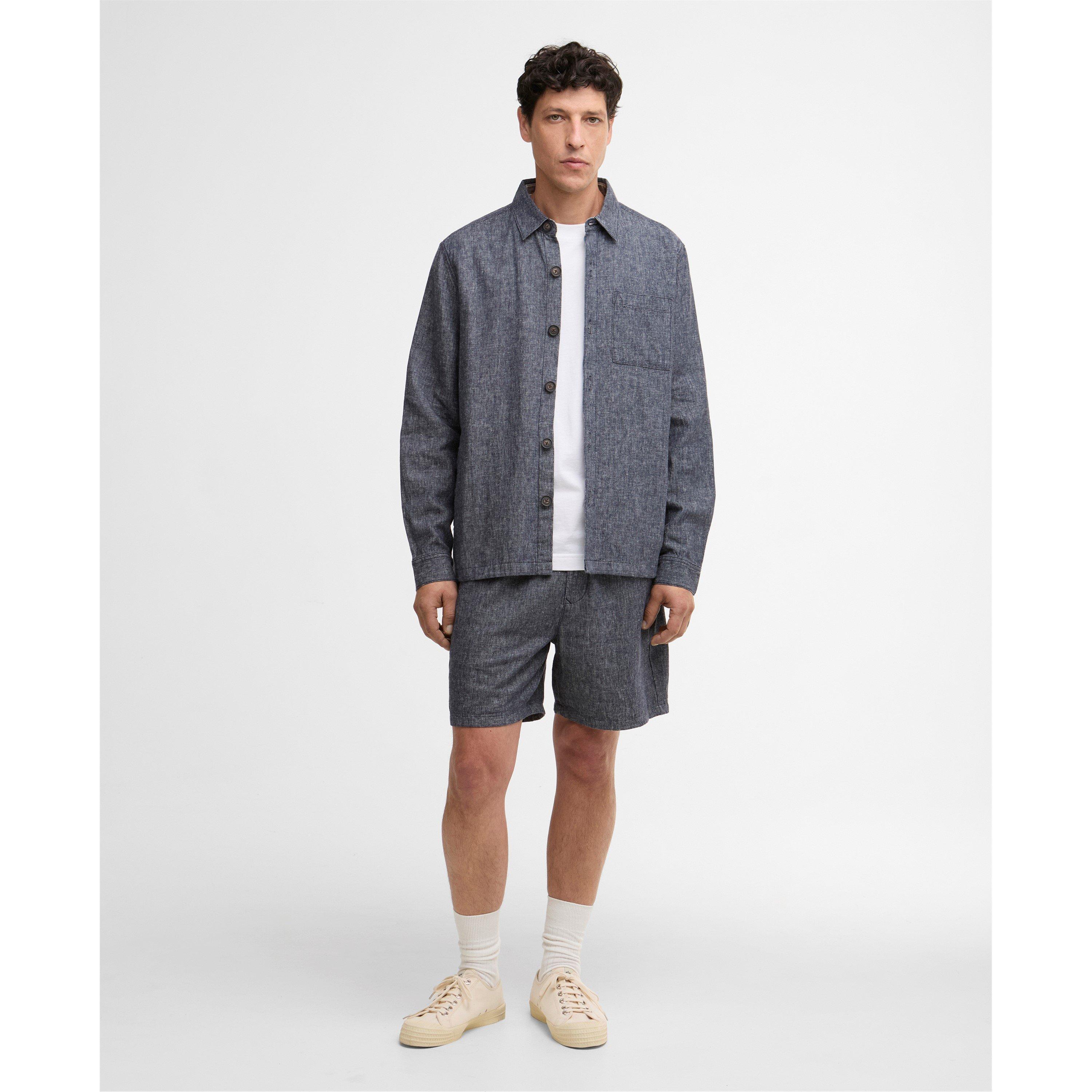 Navy NY91 - Barbour - Men's Chino Shorts - 2