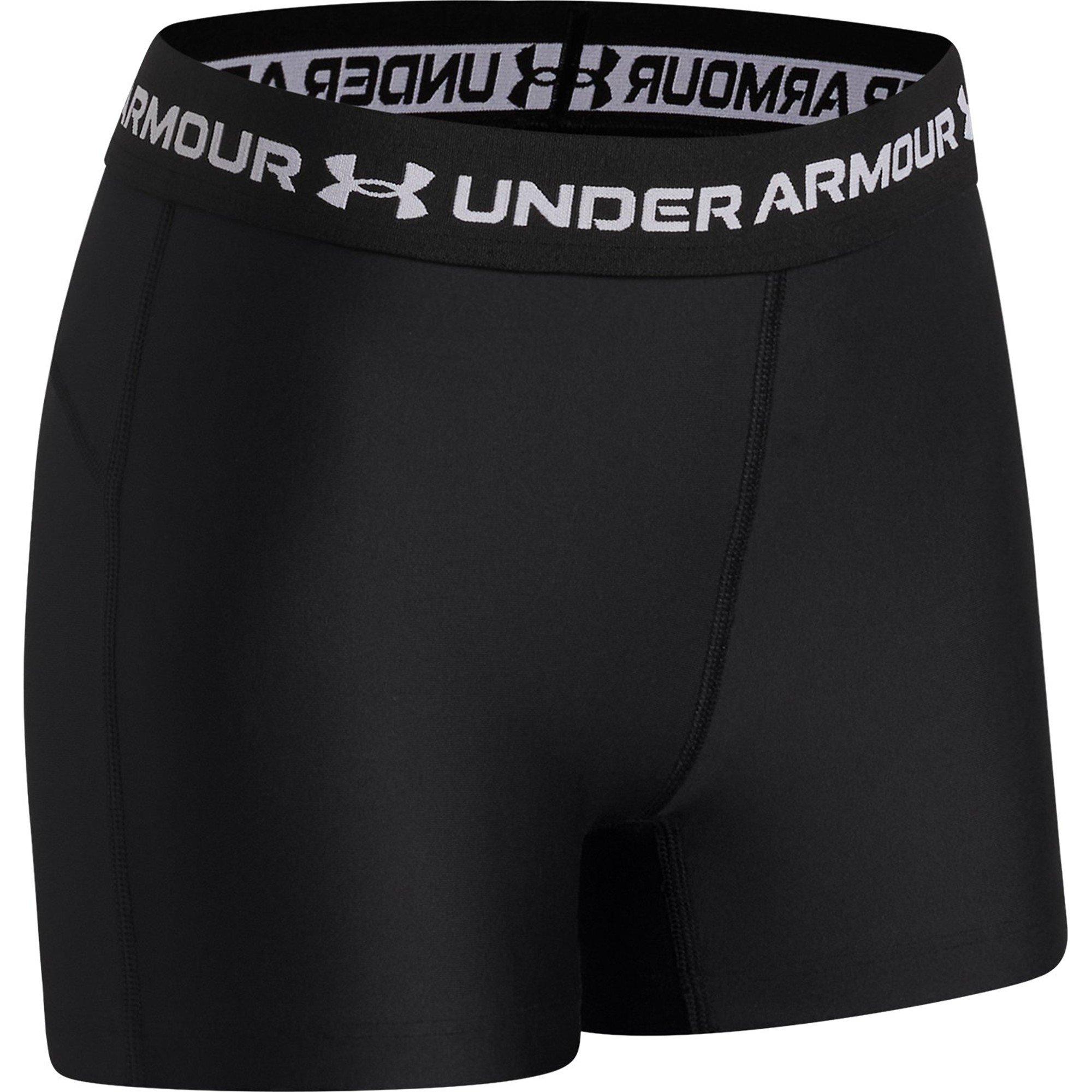 Schwarz/Weiß - Under Armour - UA Heatgear Shorty Jn62 - 5