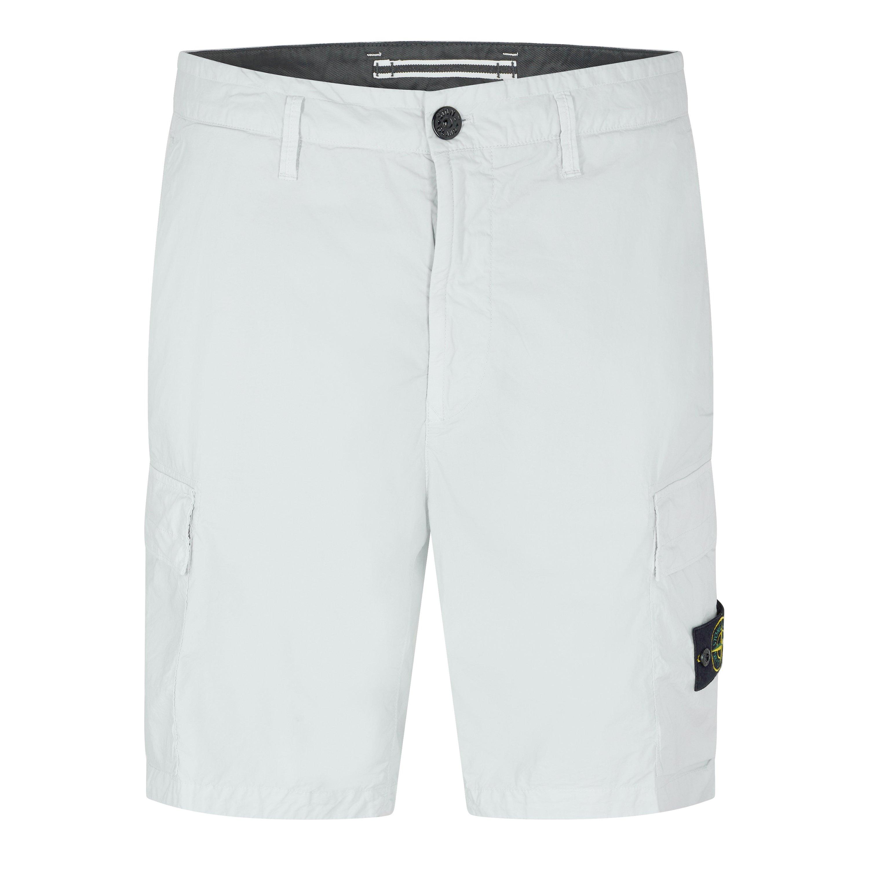 Stone Island Men's Cargo Shorts - Sky Blue V0041 - Size 2XL