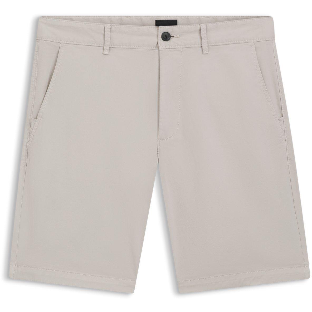 Boss Mens BOSS ORANGE Chino Slim Shorts - Grey 070 - XL