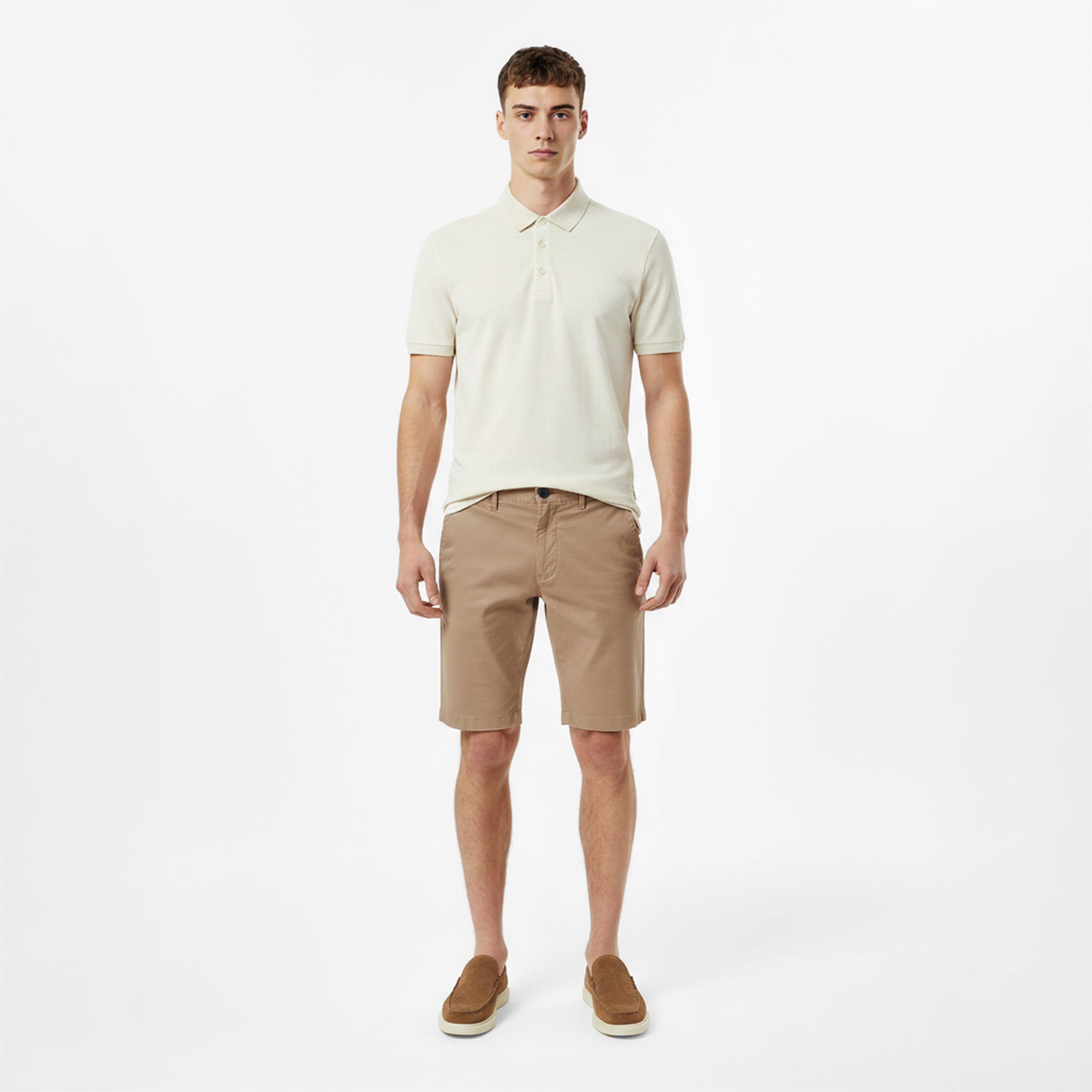 Beige 239 - Boss - Mens BOSS ORANGE Chino Slim Shorts - 6