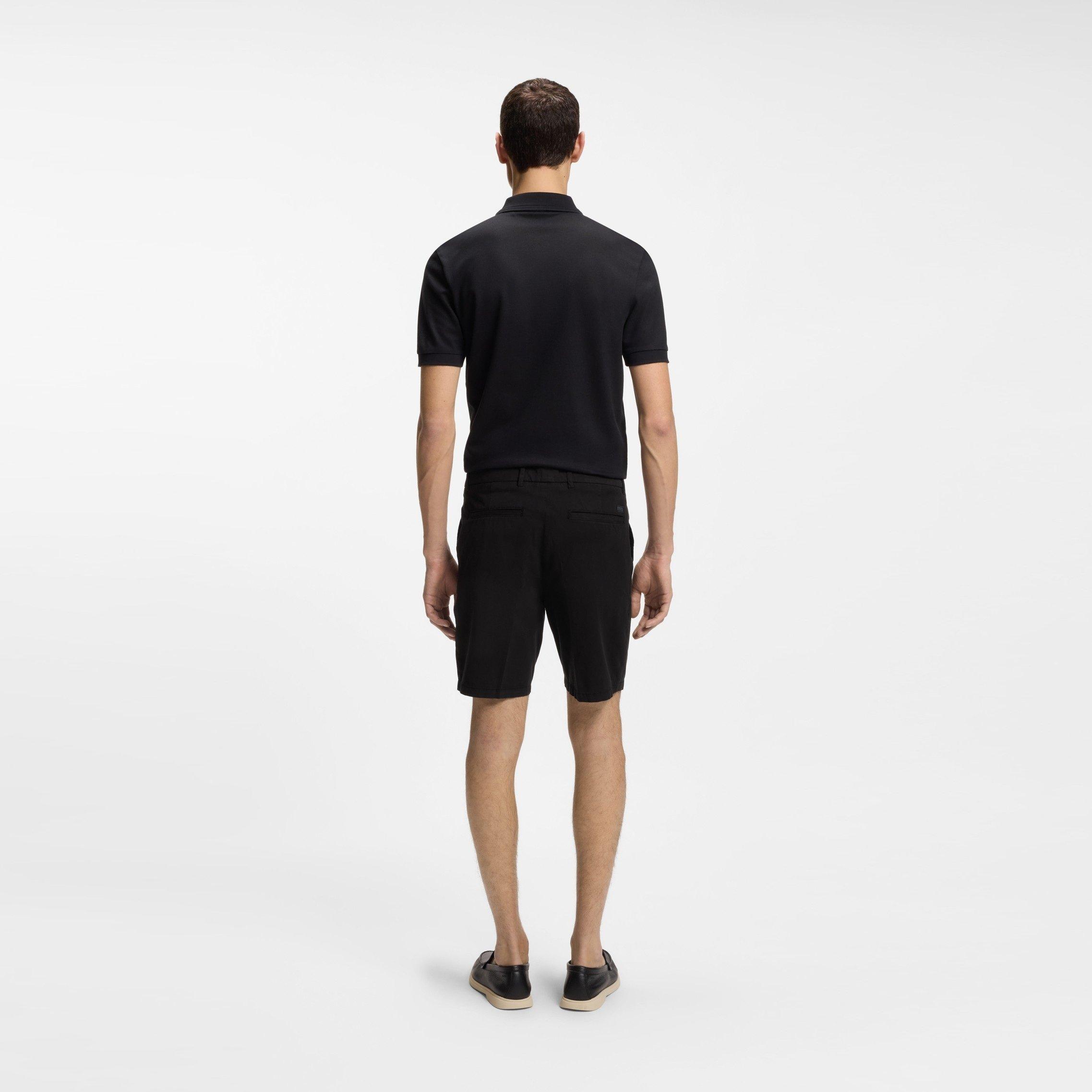 Black 001 - Boss - HBB Kane Chino Short Sn63 - 3