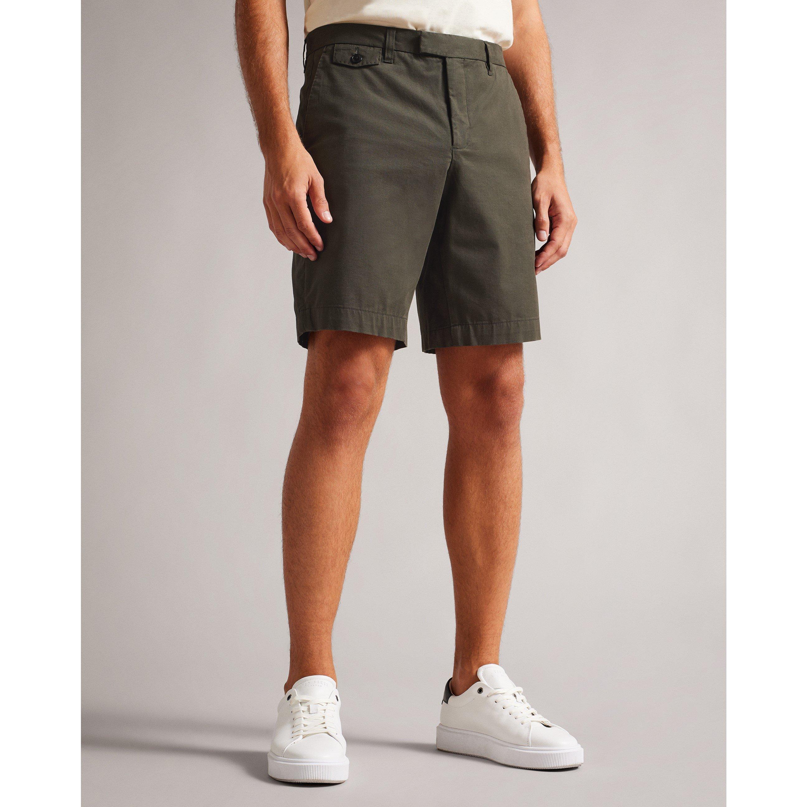 Khaki - Ted Baker - Men's Chino Shorts - 2