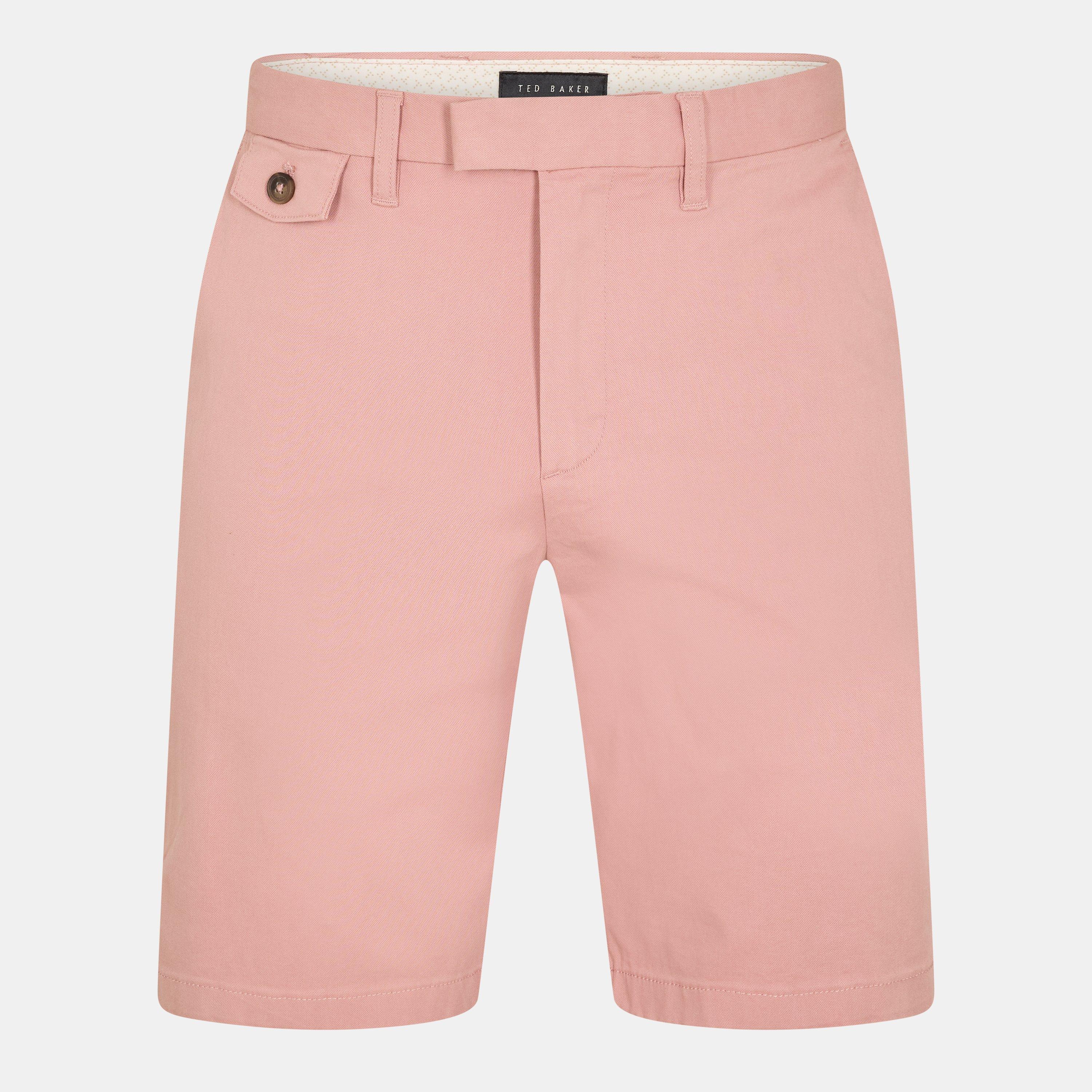 Ted Baker Men's Chino Shorts - Mid-Pink - 44