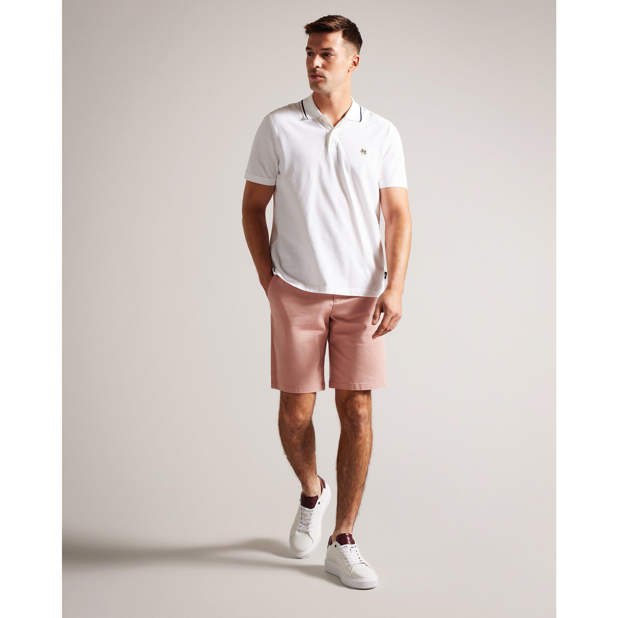 Mid-Pink - Ted Baker - Men's Chino Shorts - 6