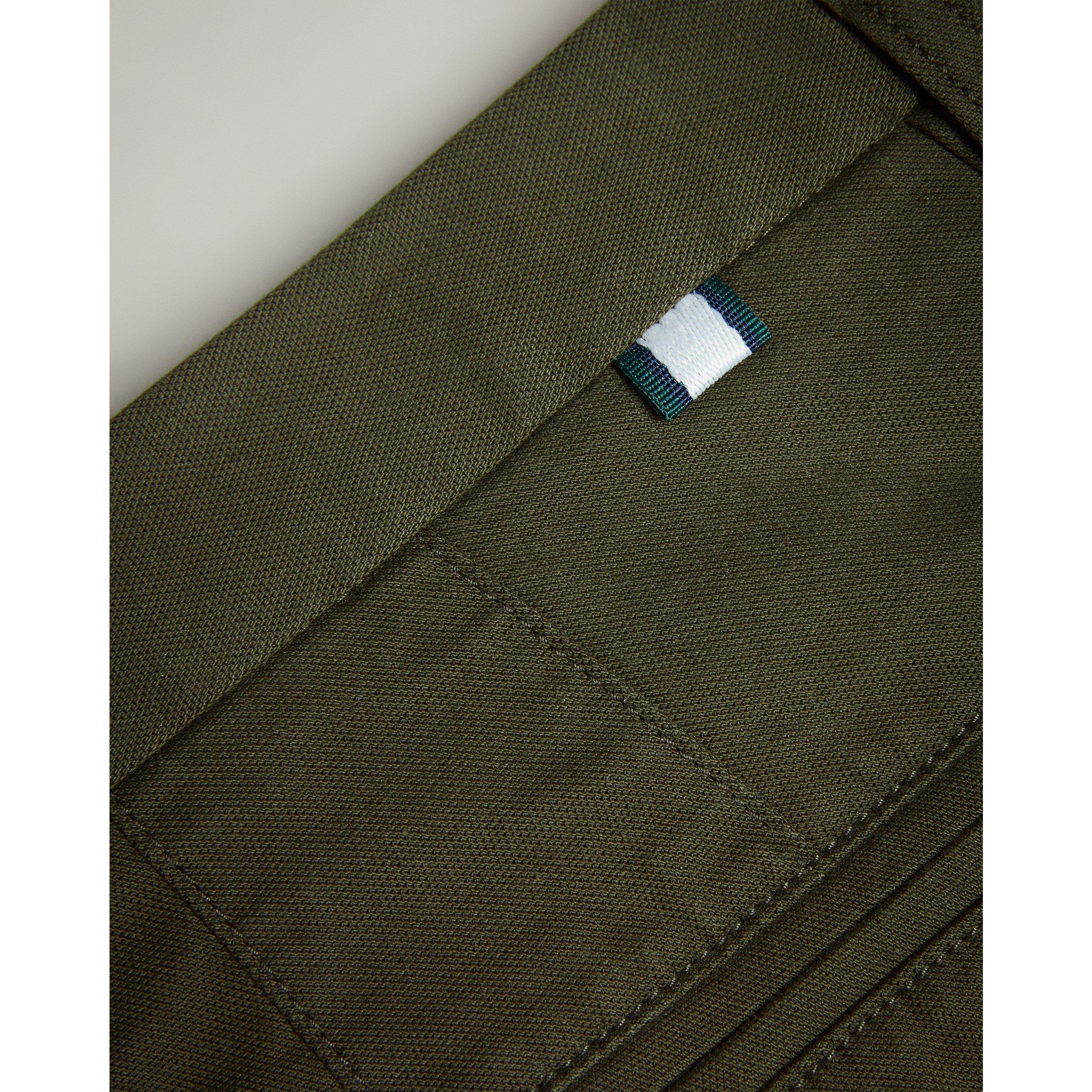 Khaki - Ted Baker - Men's Chino Shorts - 5