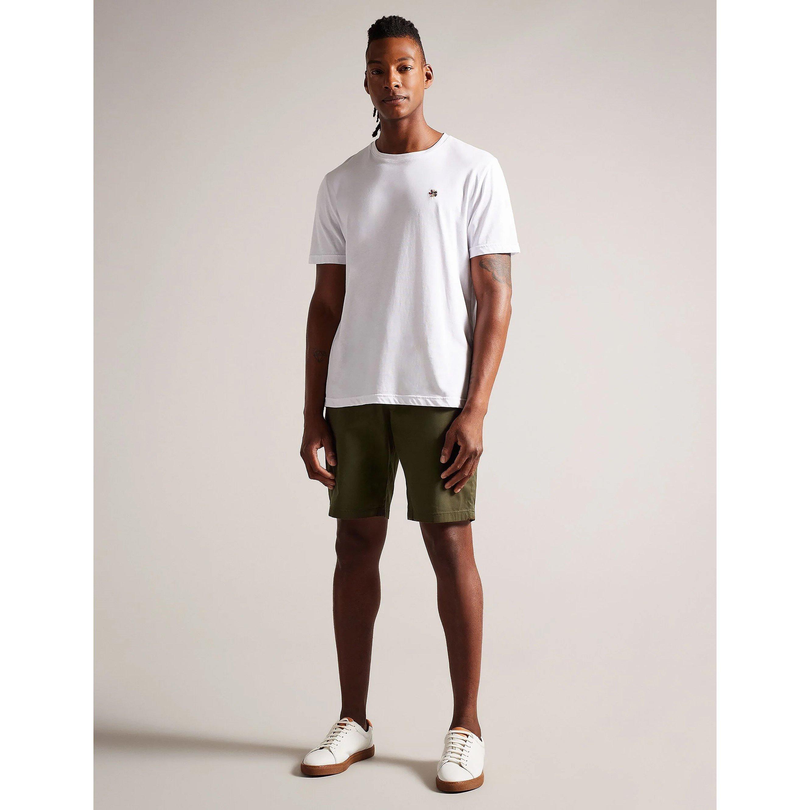 Khaki - Ted Baker - Men's Chino Shorts - 6