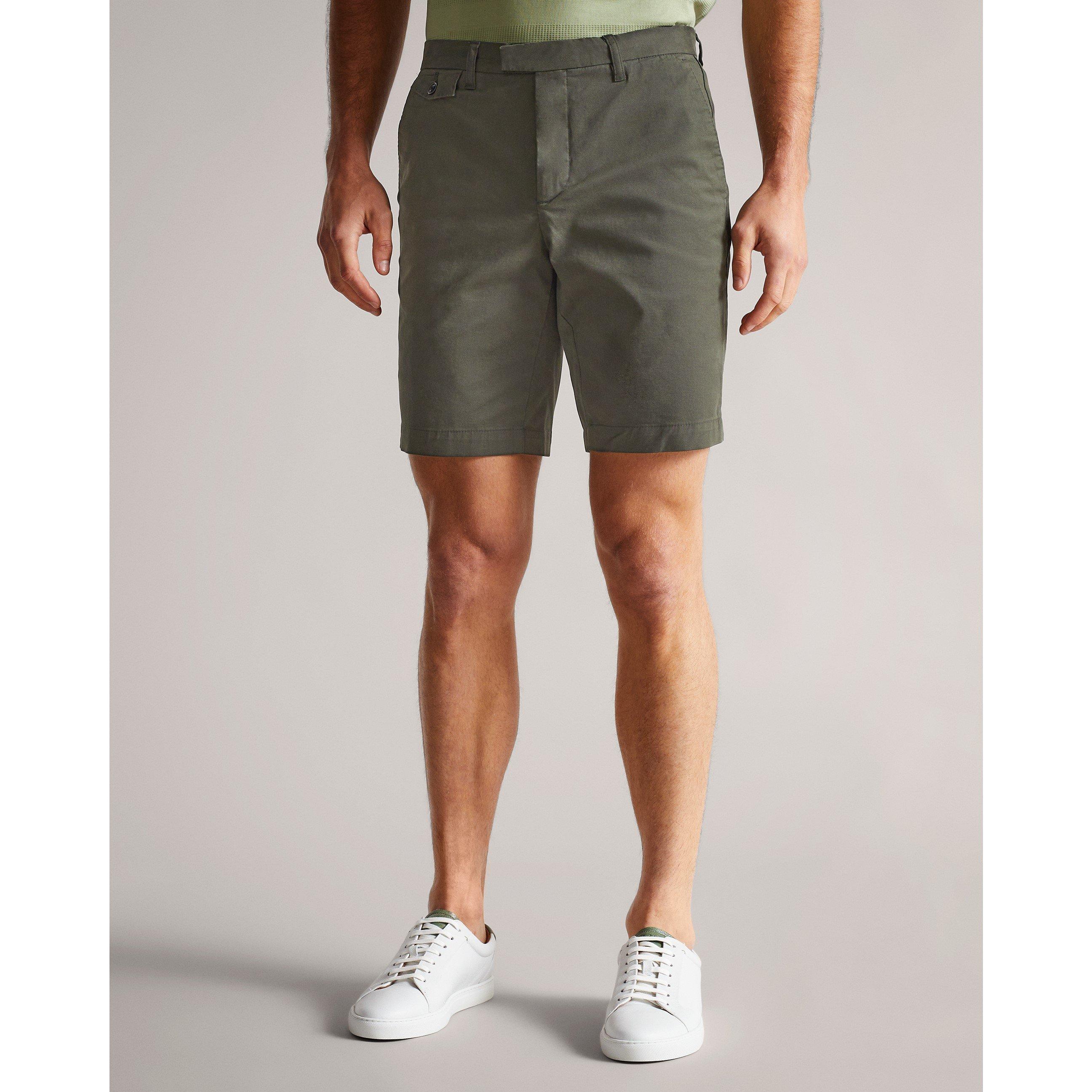Olive - Ted Baker - Men's Chino Shorts - 2