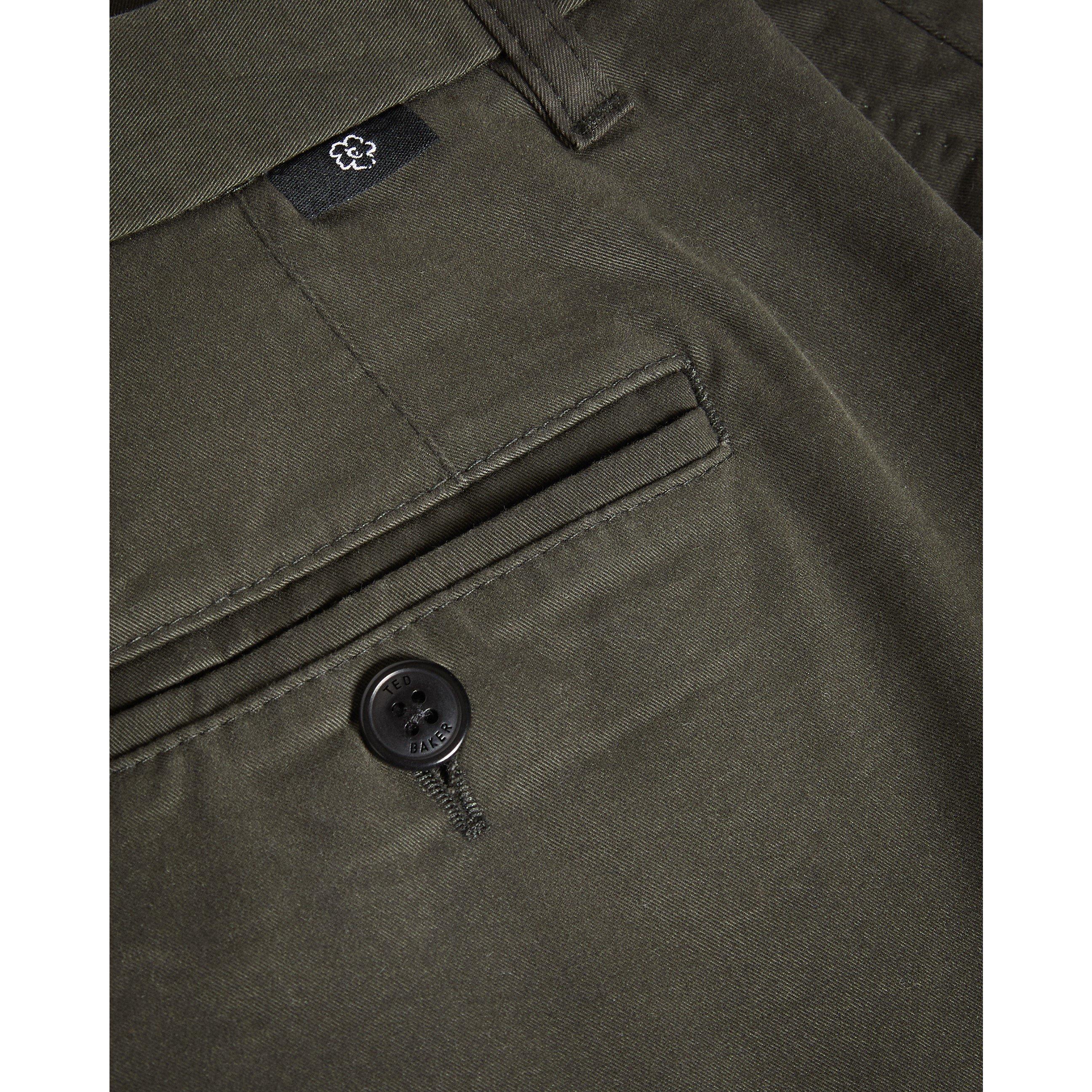 Olive - Ted Baker - Men's Chino Shorts - 4