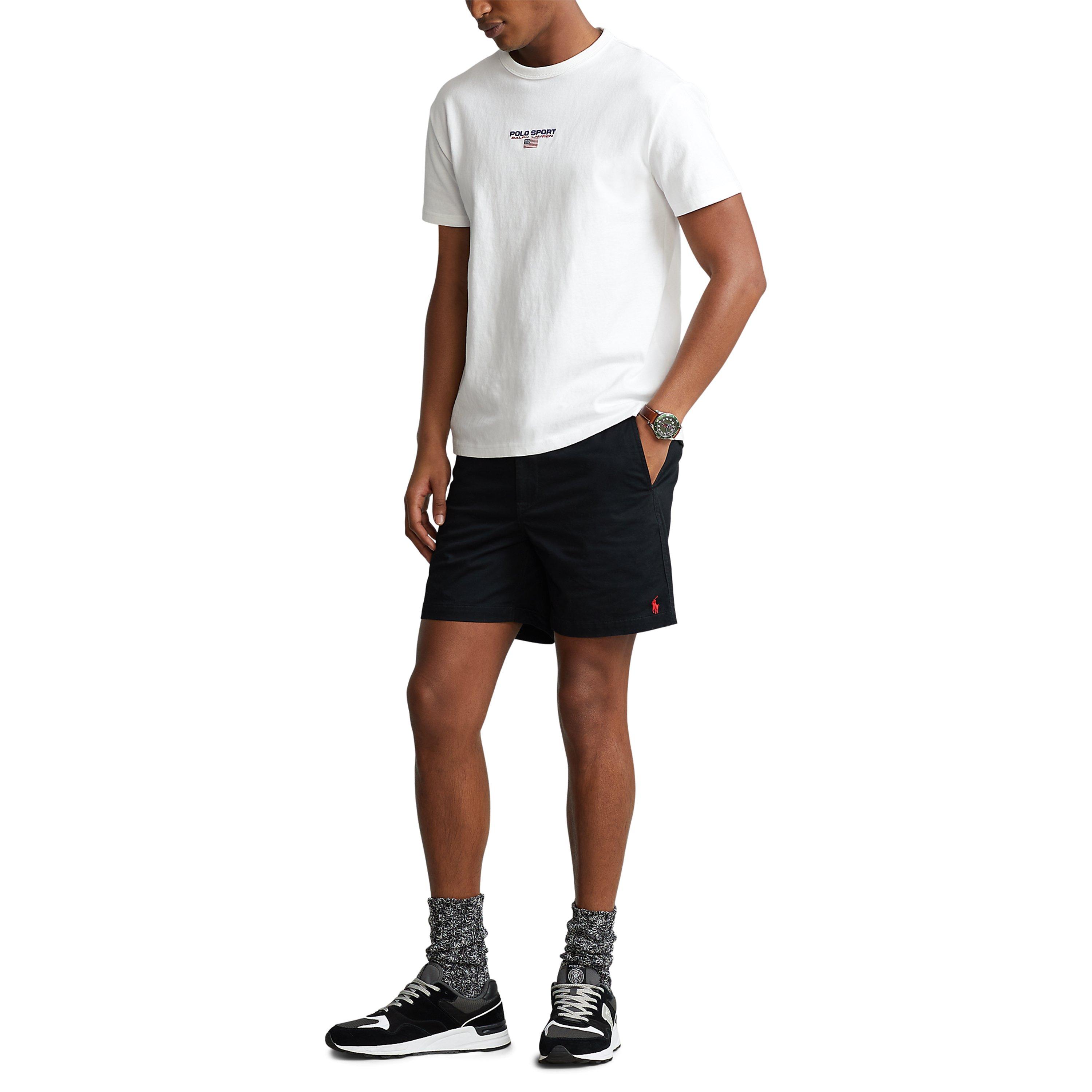 Polo prepster shorts white best sale