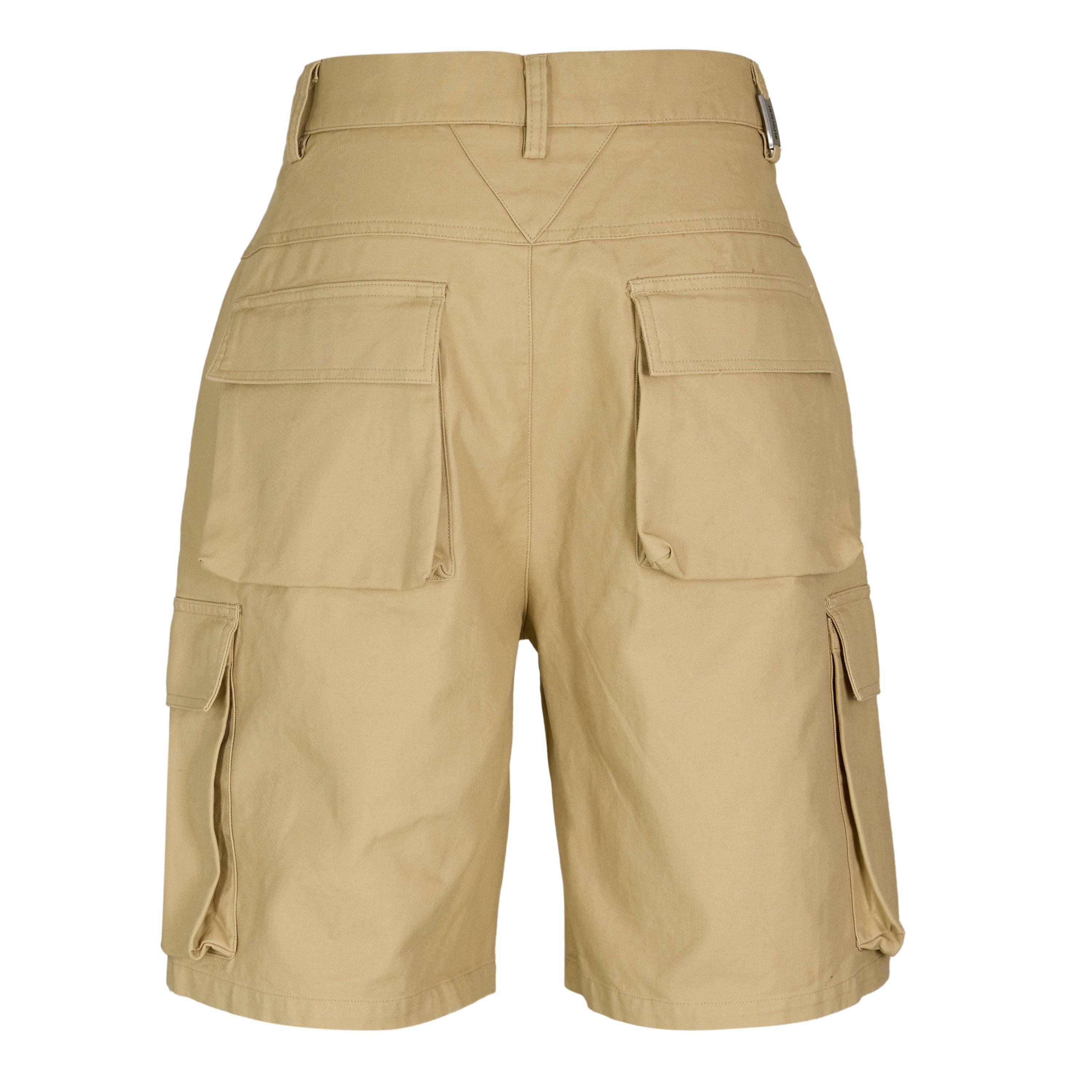 Sandstone - Represent - Men's Multi-Pocket Tailored Fit Cargo Shorts - 2