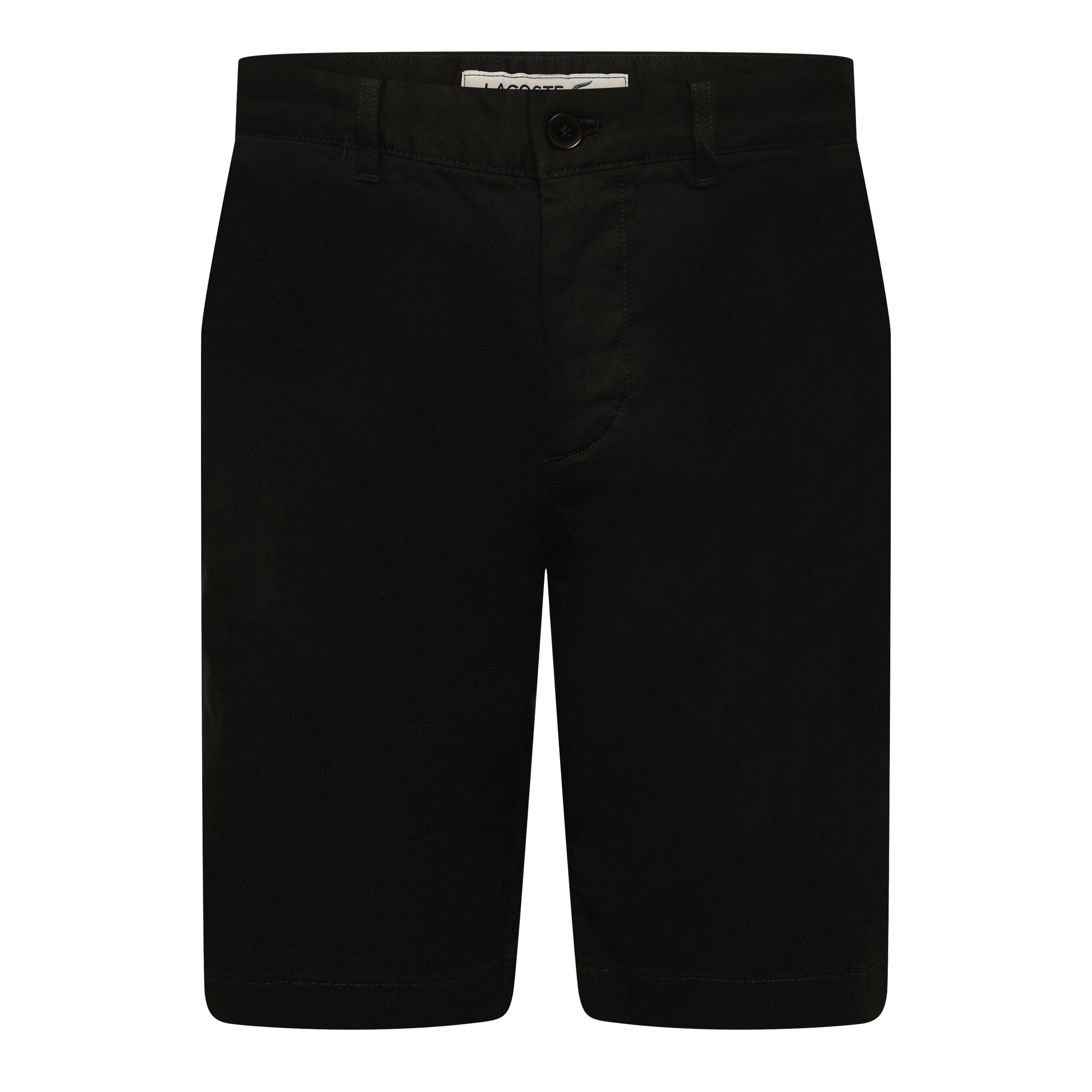 Zwart - Lacoste - Men's Chino Shorts - 1