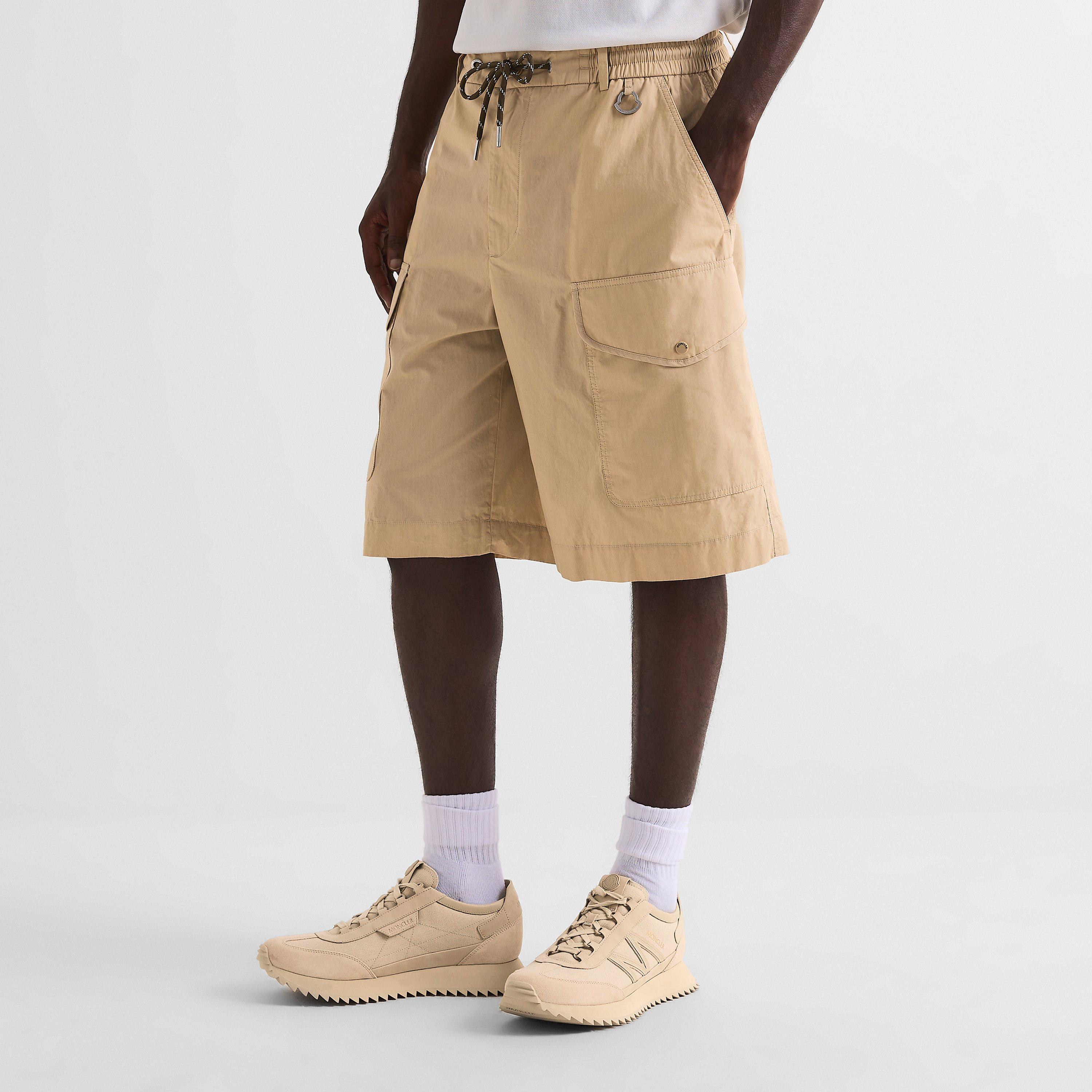 Beige 230 - Moncler - Men's Cargo Shorts - 3