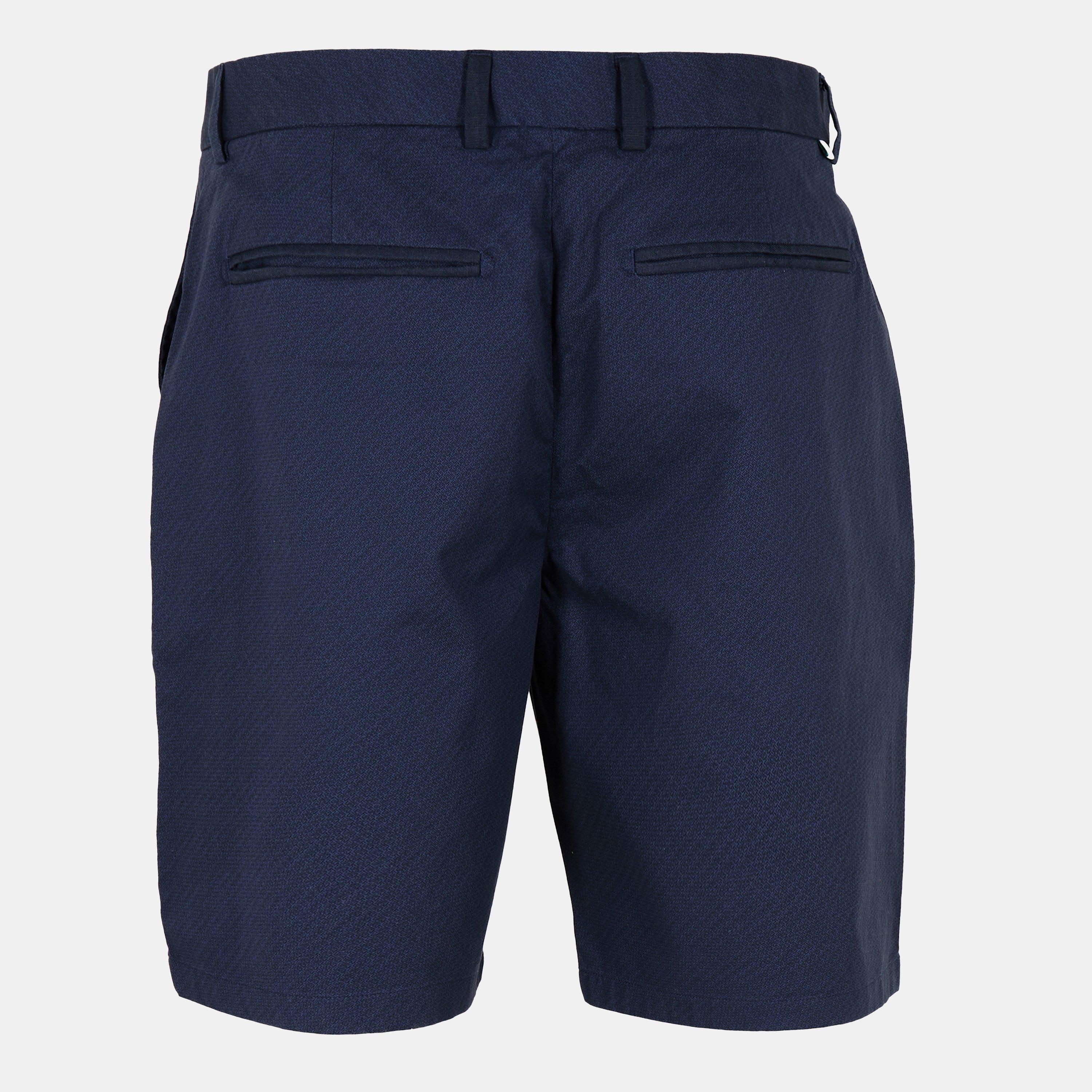 Navy - Ted Baker - Men's Geo Chino Shorts - 2