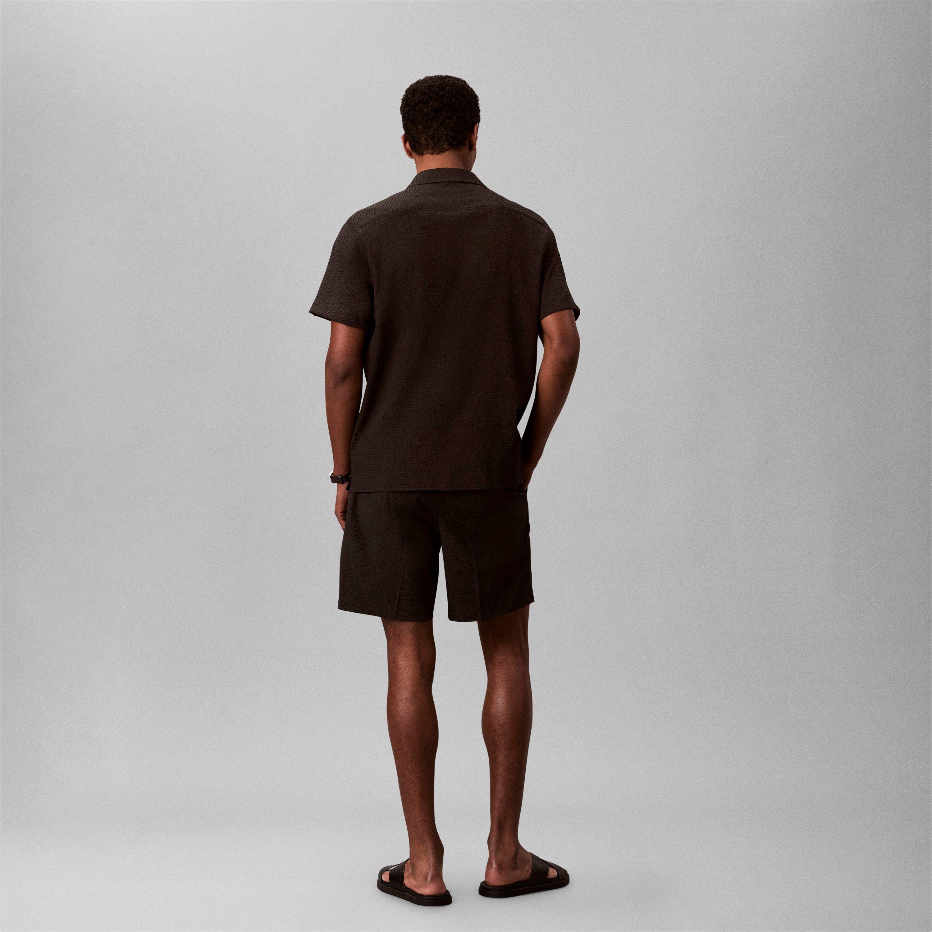 Black - Calvin Klein - Men's Chino Shorts - 5