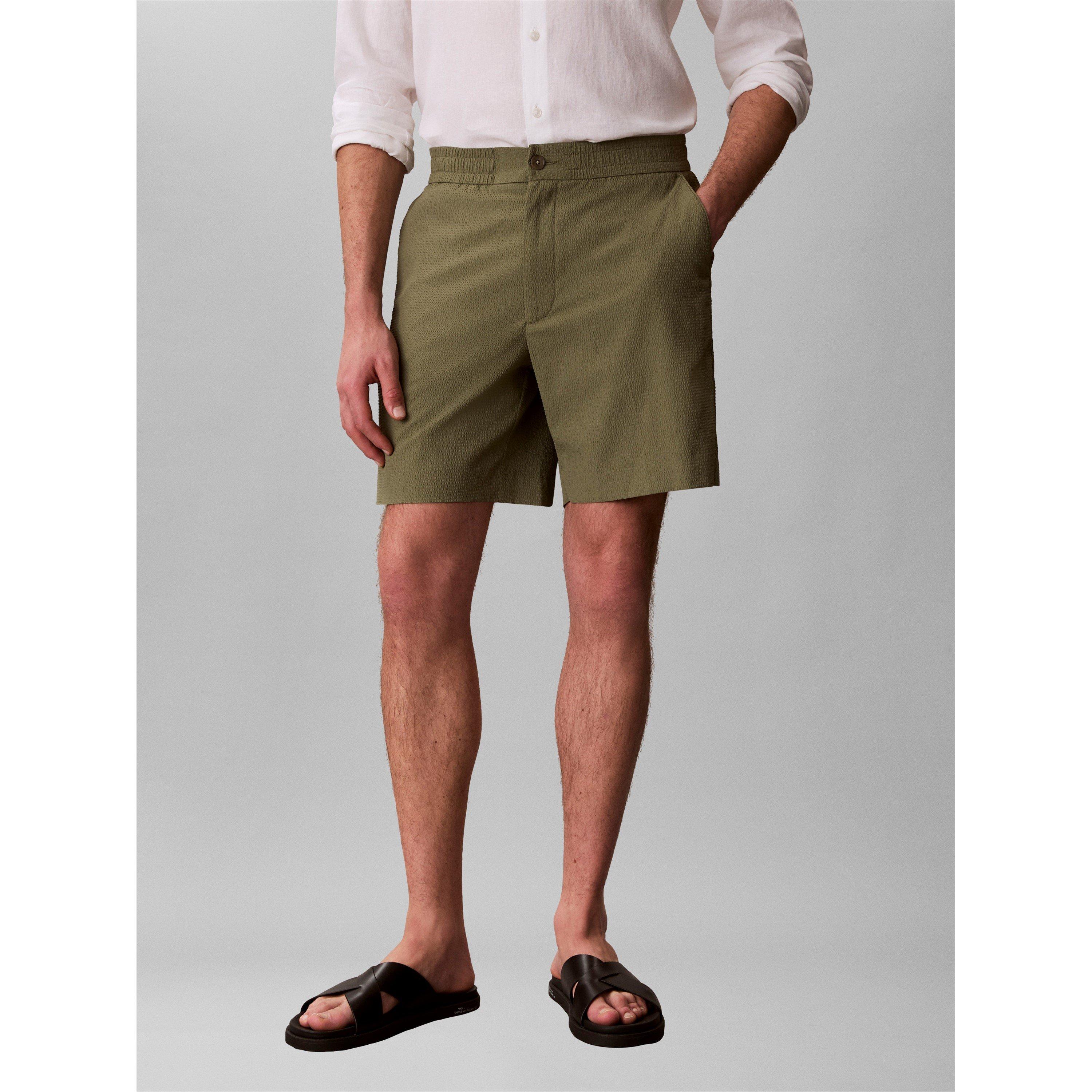 D Lichen Green - Calvin Klein - CK L Straght Short Sn63 - 2