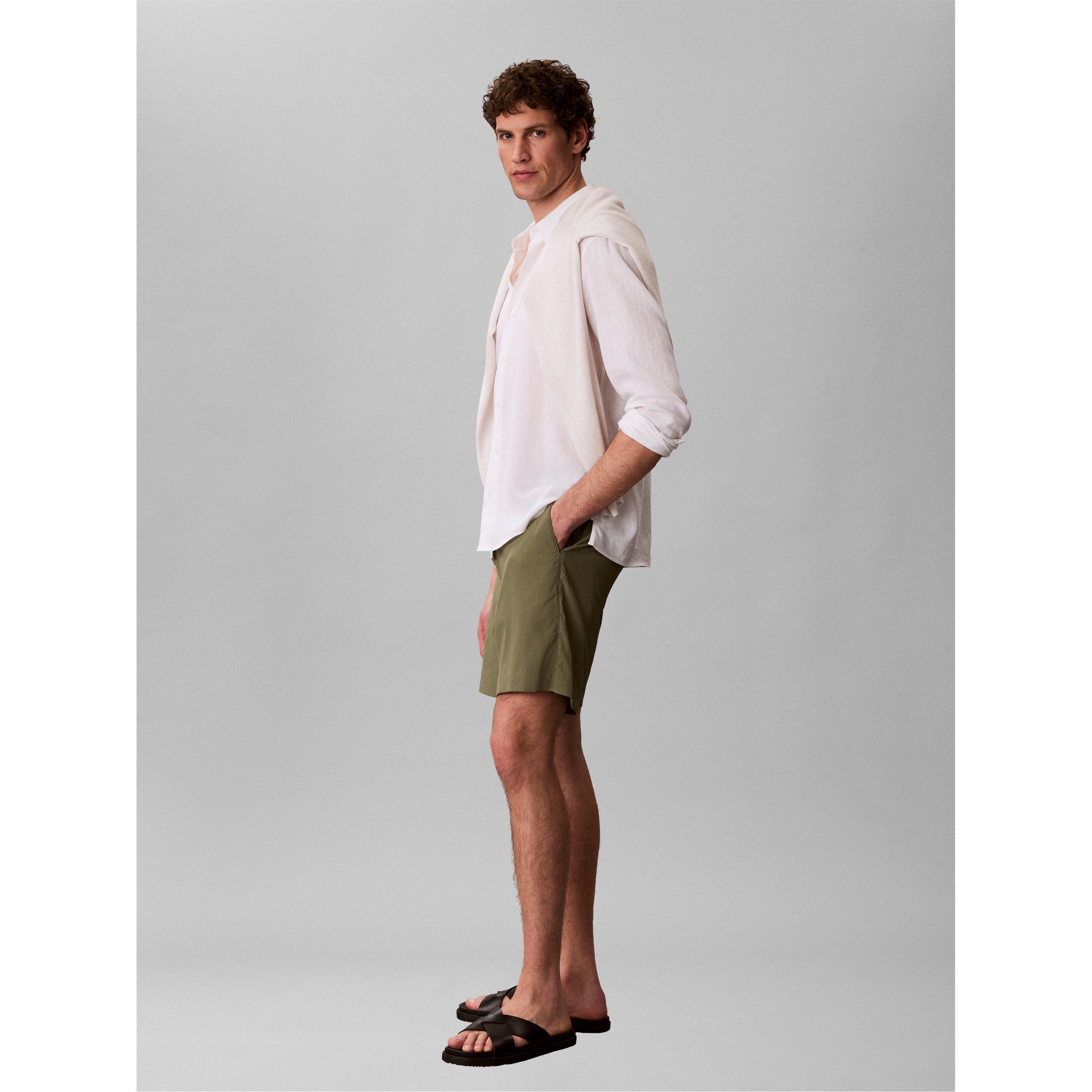 D Lichen Green - Calvin Klein - CK L Straght Short Sn63 - 4