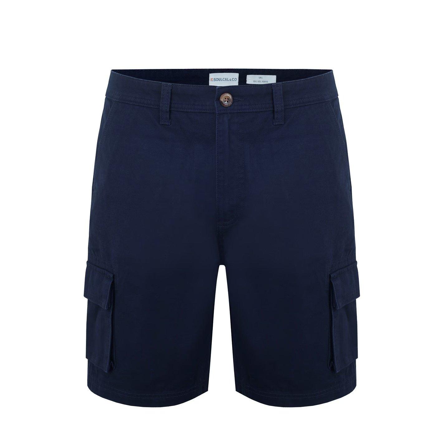 Marineblau - SoulCal - Utility Short Sn63 - 1