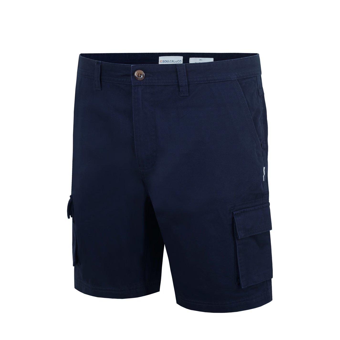 Marineblau - SoulCal - Utility Short Sn63 - 3