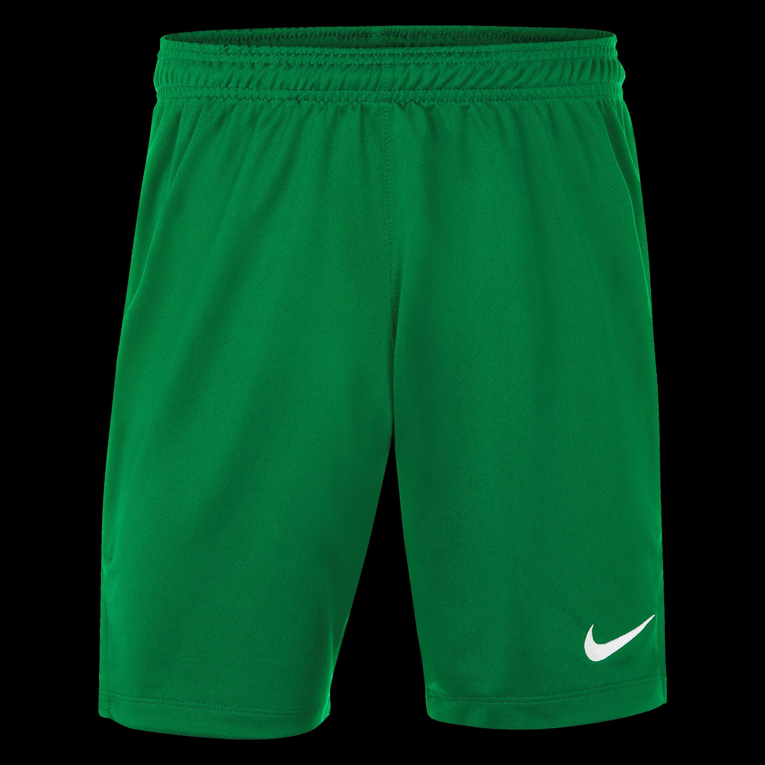 Pine Green/Wht - Nike - Unisex Kids' Performance Gym Shorts - 2