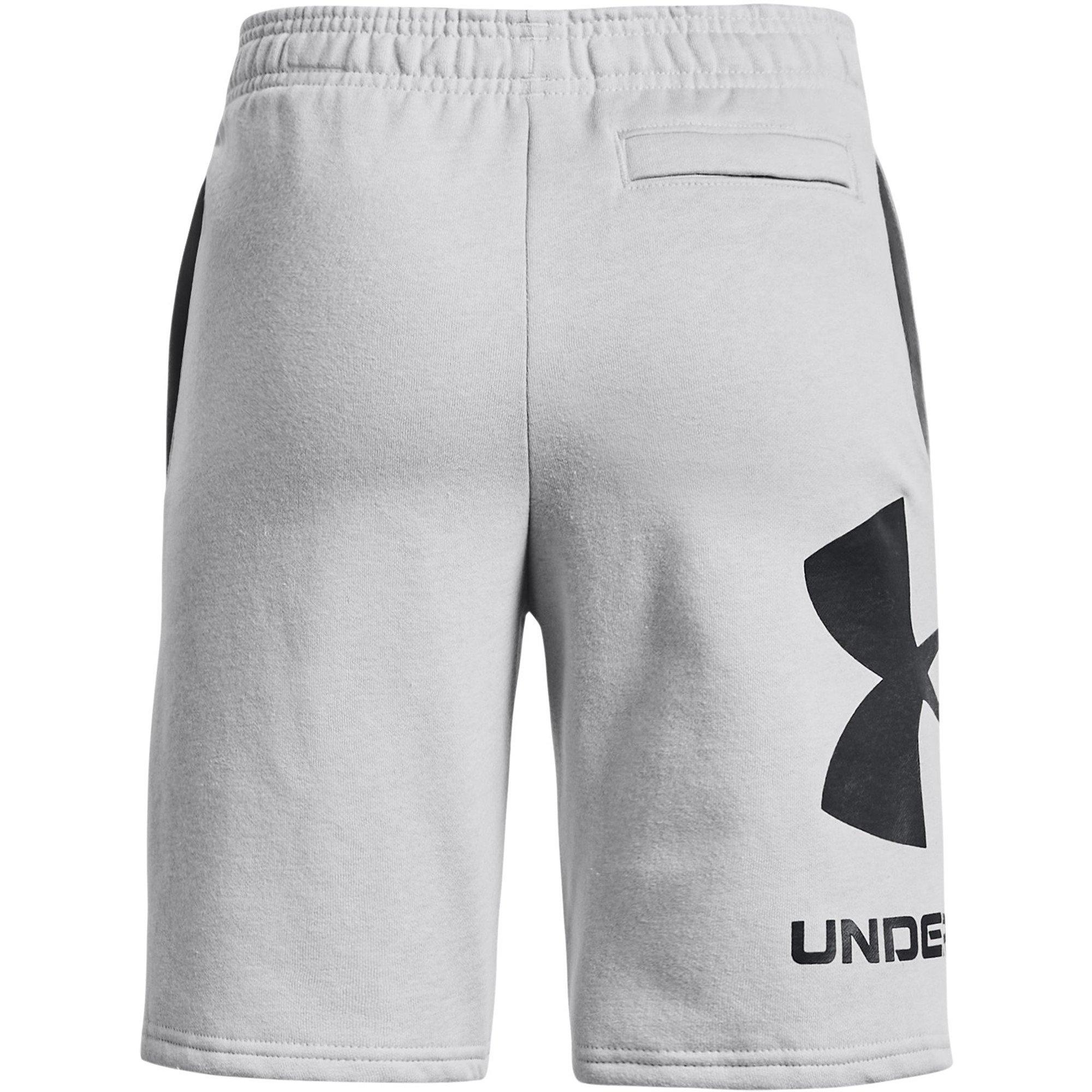 Grigio - Under Armour - Rival Fleece Logo Shorts Juniors - 2