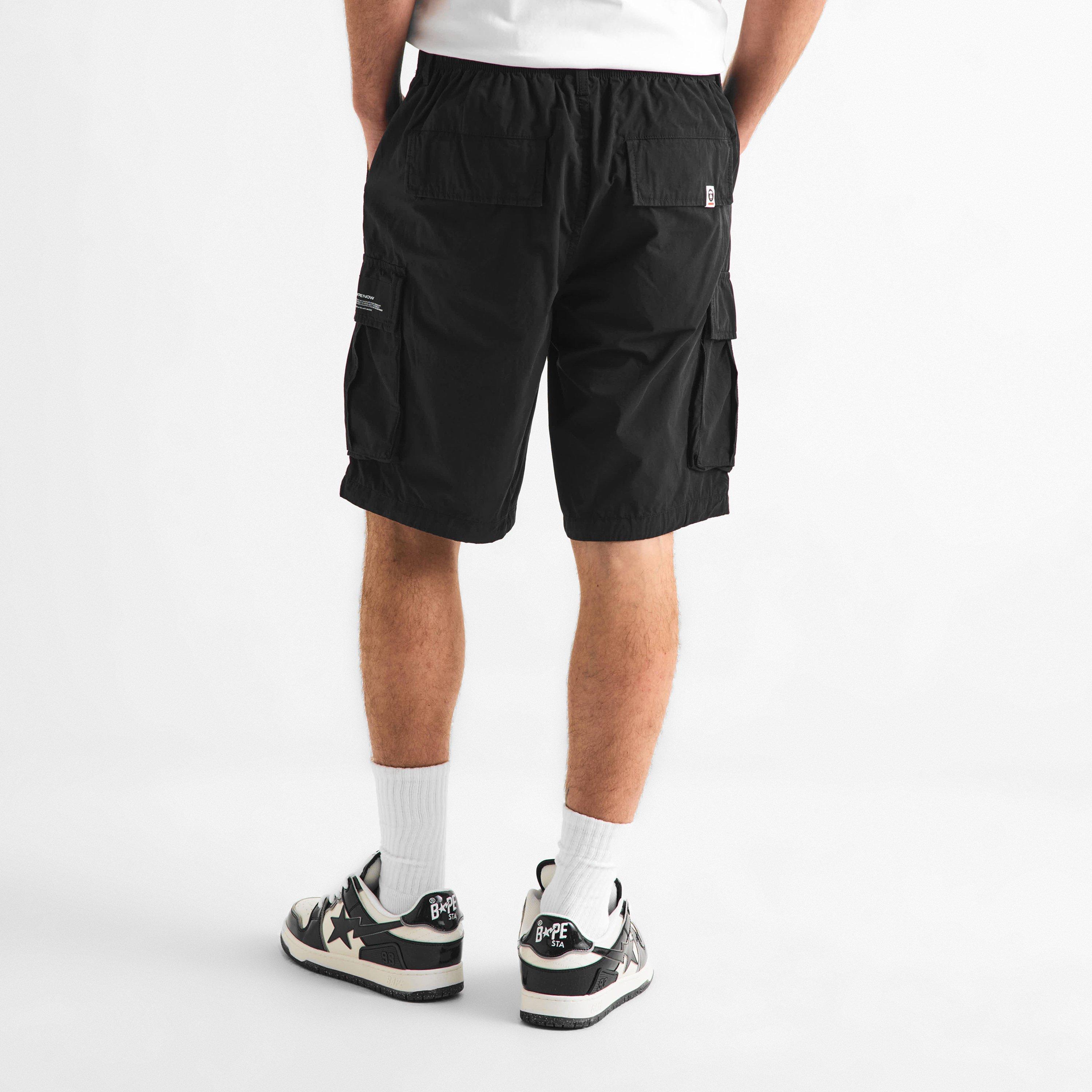 Black - AAPE - AAPE NOW Cargo Short Sn63 - 4