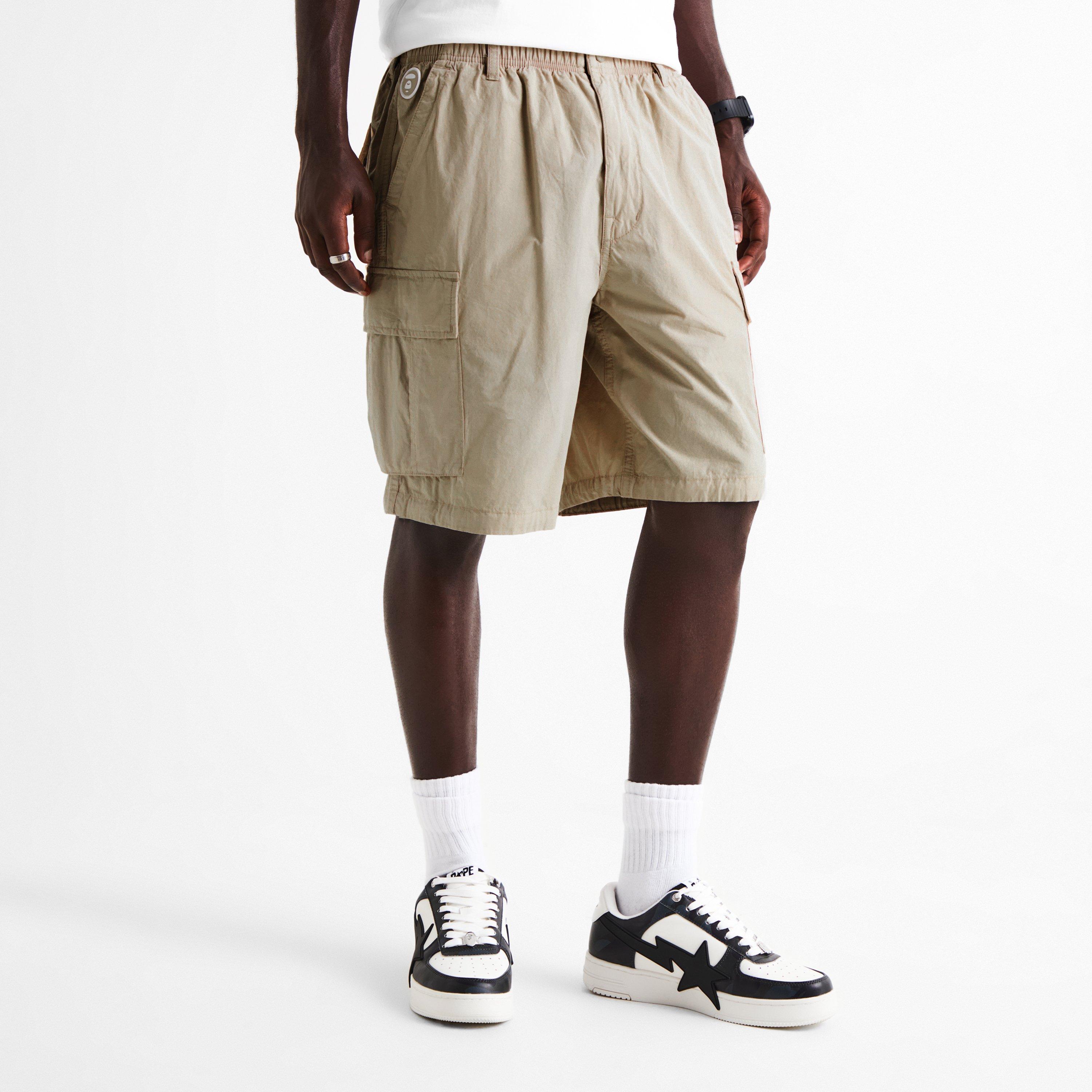 Beige - AAPE - AAPE NOW Cargo Short Sn63 - 3