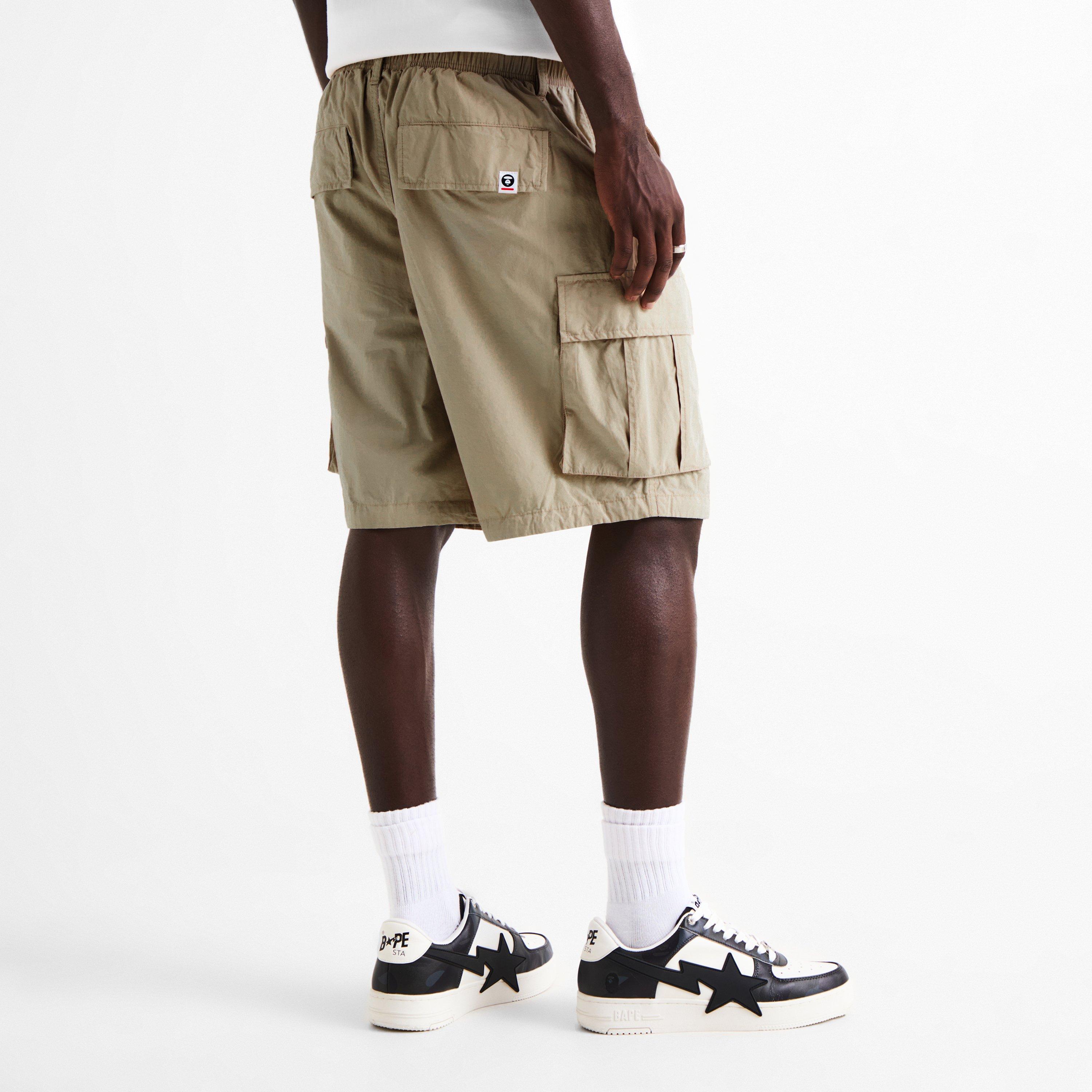 Beige - AAPE - AAPE NOW Cargo Short Sn63 - 4