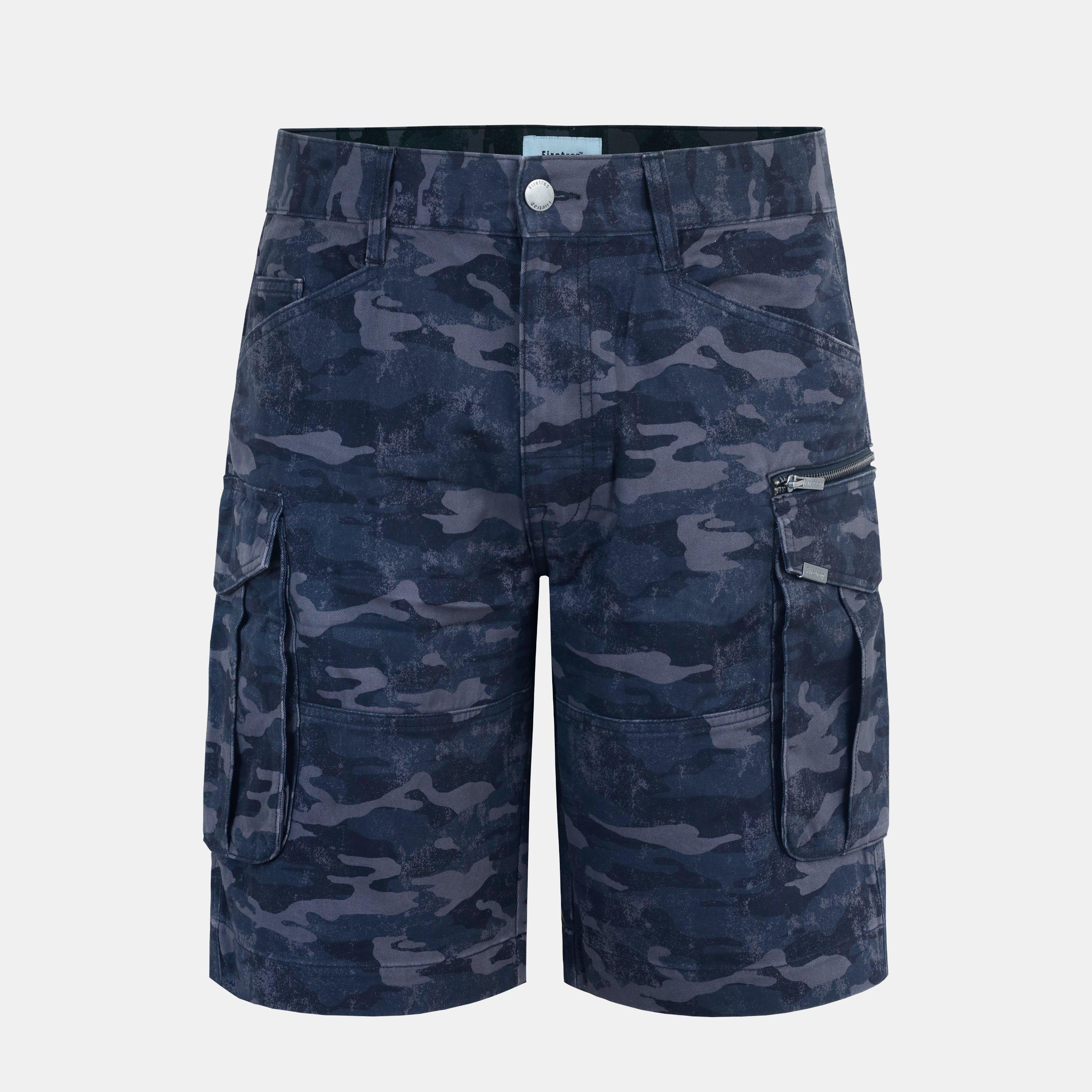 Firetrap Men's Btk Shorts - Camo - L