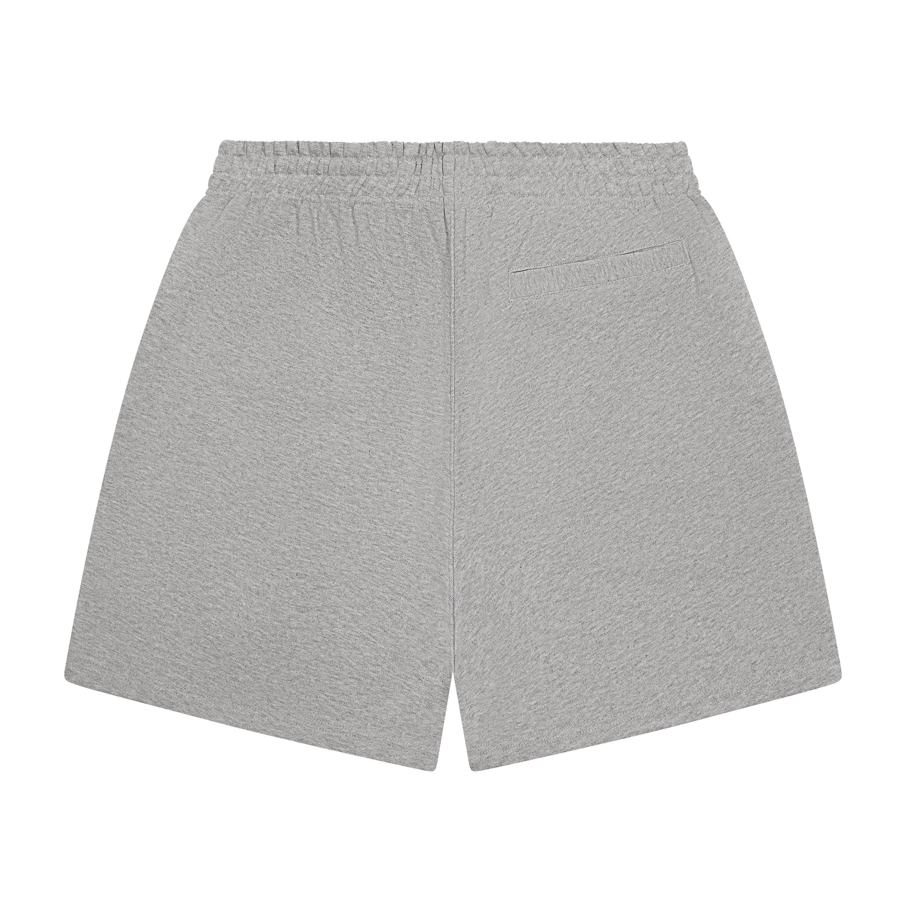 Grey - No Fear - Mens Logo Fleece Shorts - 2