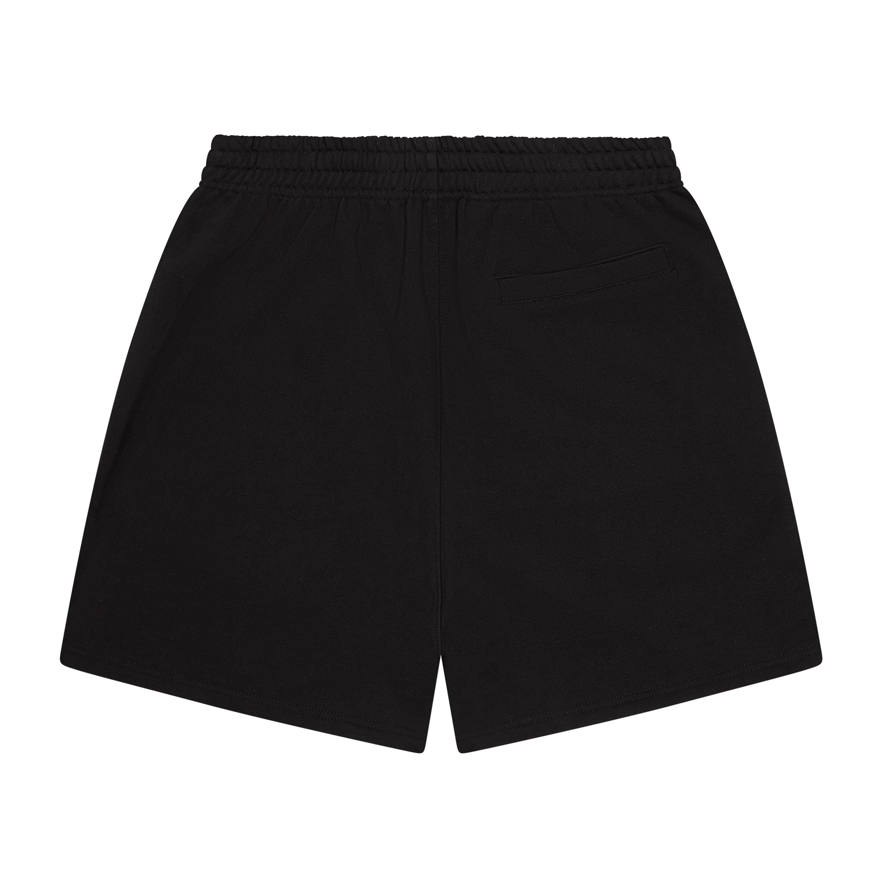 Black - No Fear - Mens Logo Fleece Shorts - 2
