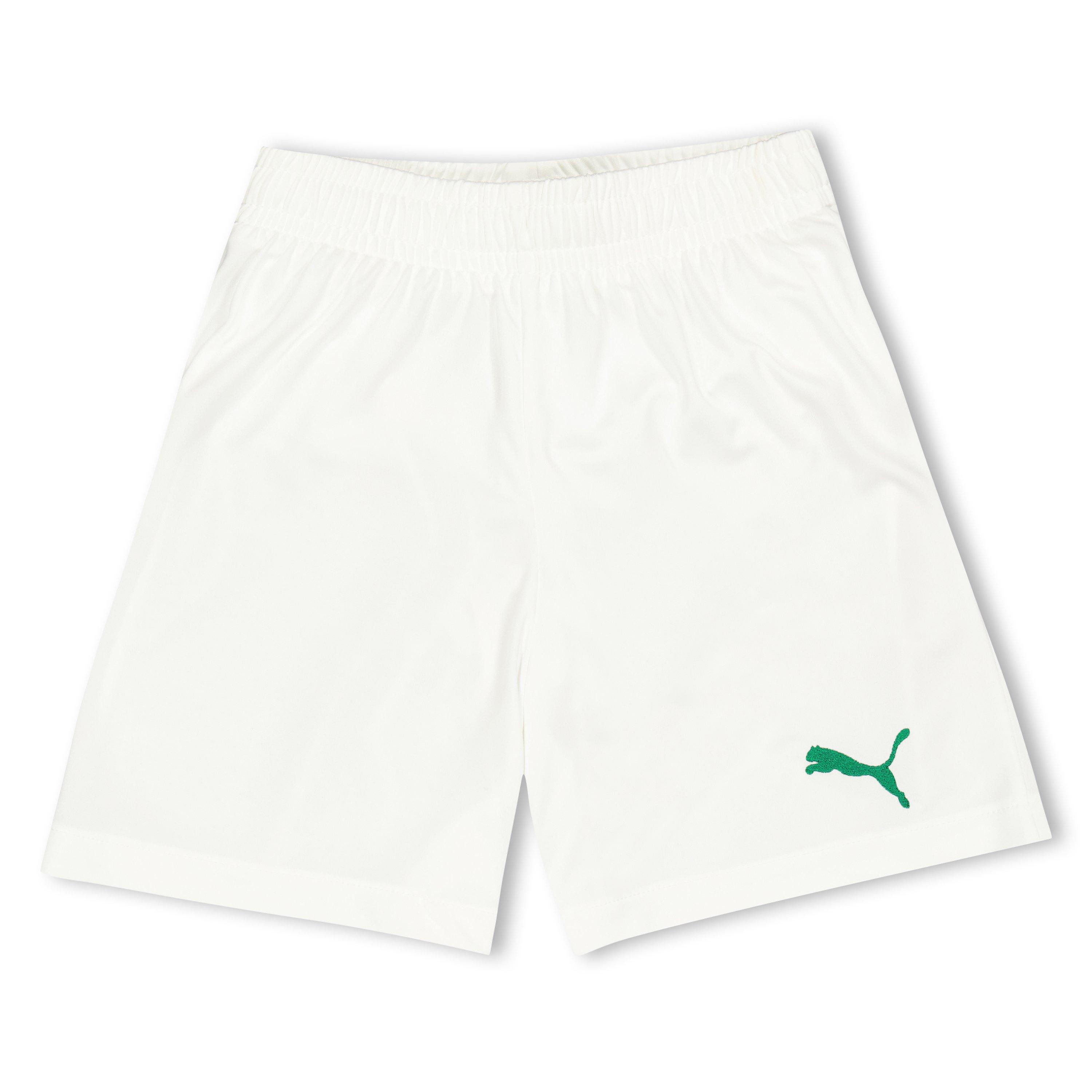 Puma  Kids (18) (Fb) Velize Shoprt With Brief Juniors - White - 11-12 (L)