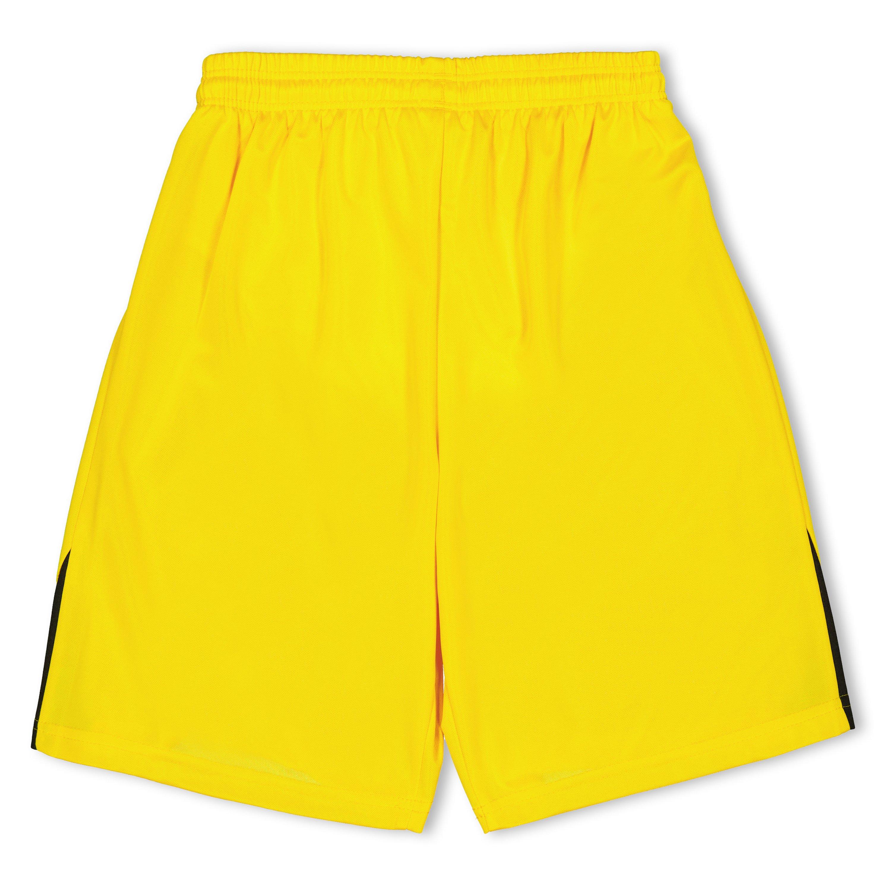 Yellow - Puma - (F1) Fb Team Shorts With Brief Juniors - 2
