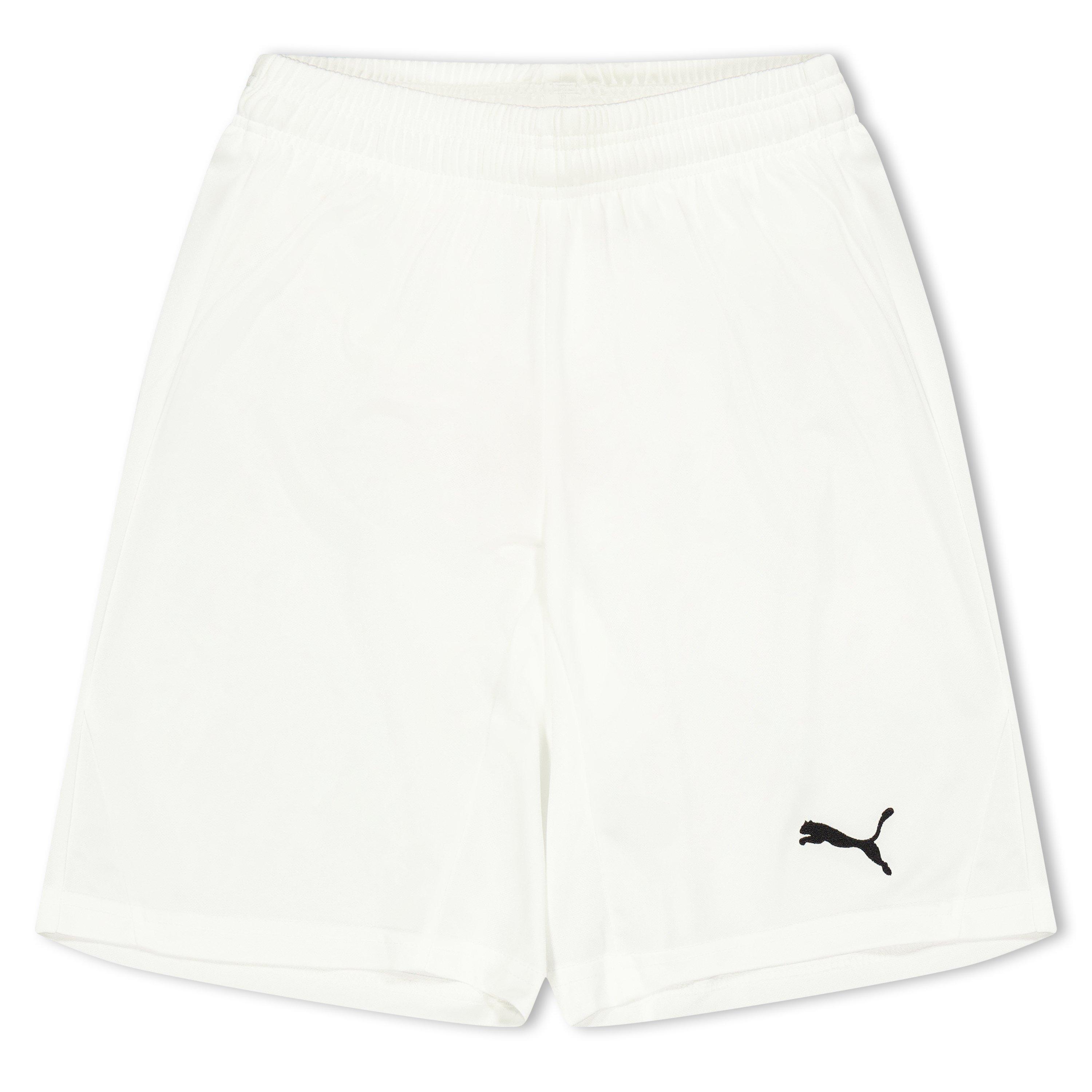 White - Puma - (F3) Fb Team Shorts With Brief Juniors - 1