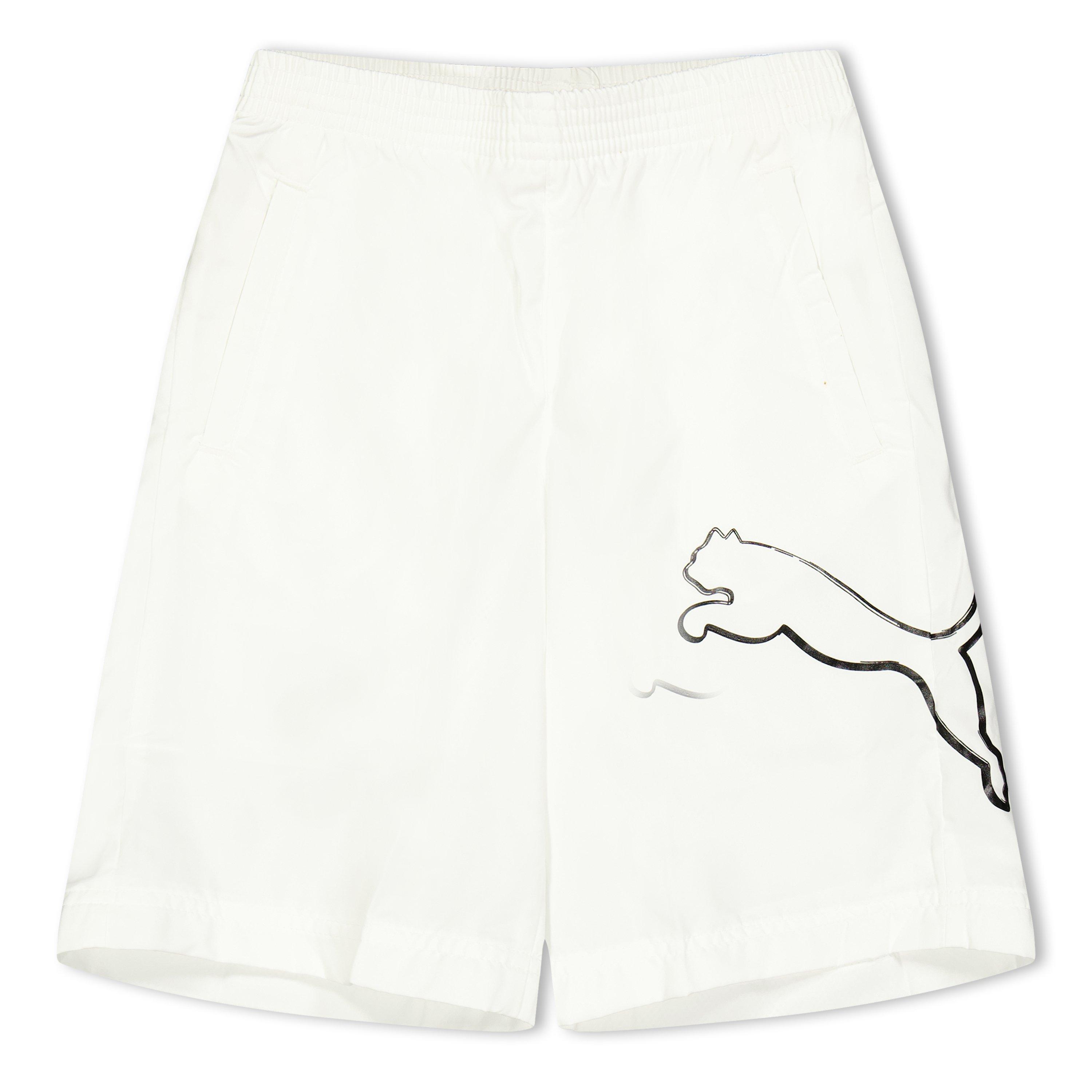 Blanc - Puma - Boy Bermudas Juniors - 1
