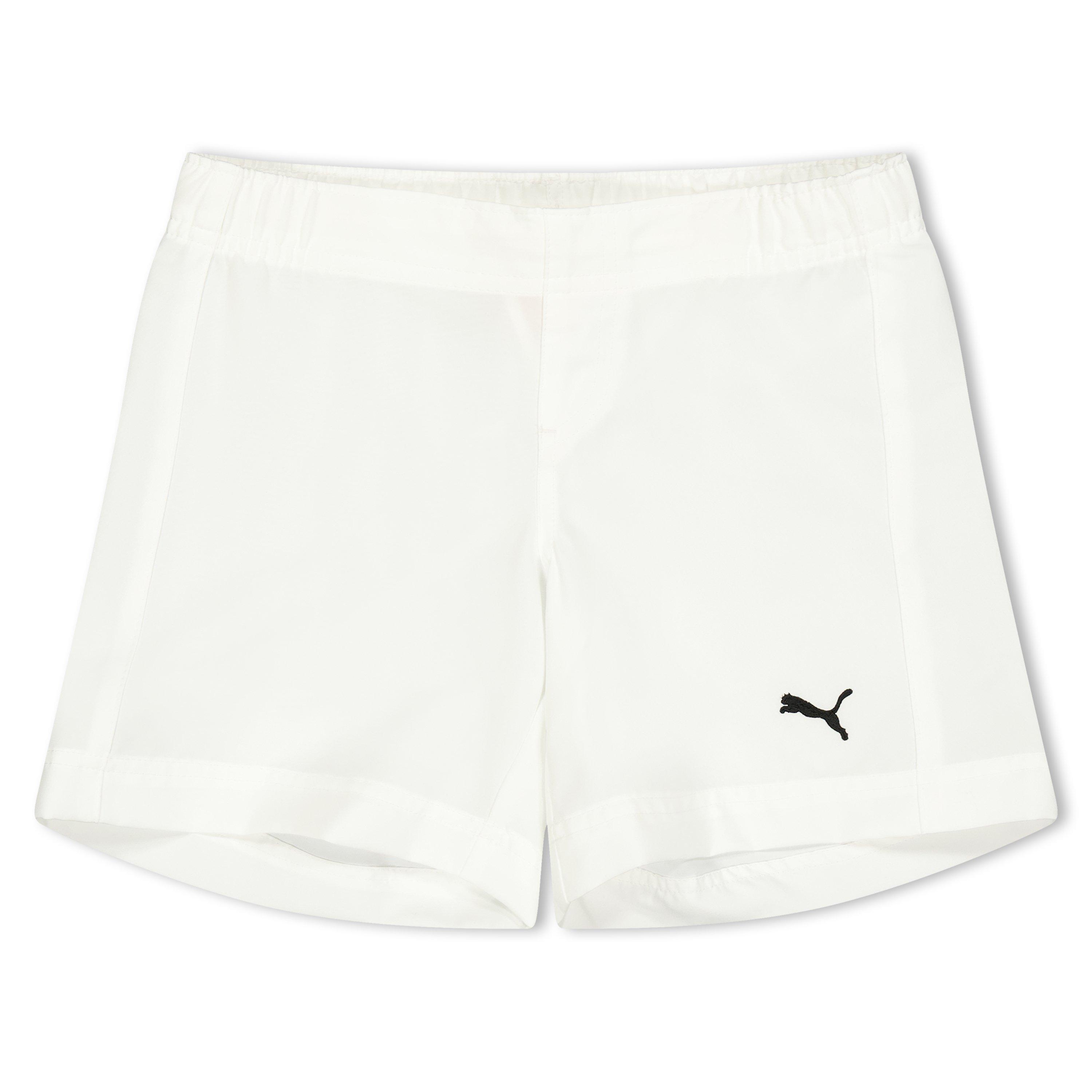 White - Puma - Woven Shorts Juniors - 1