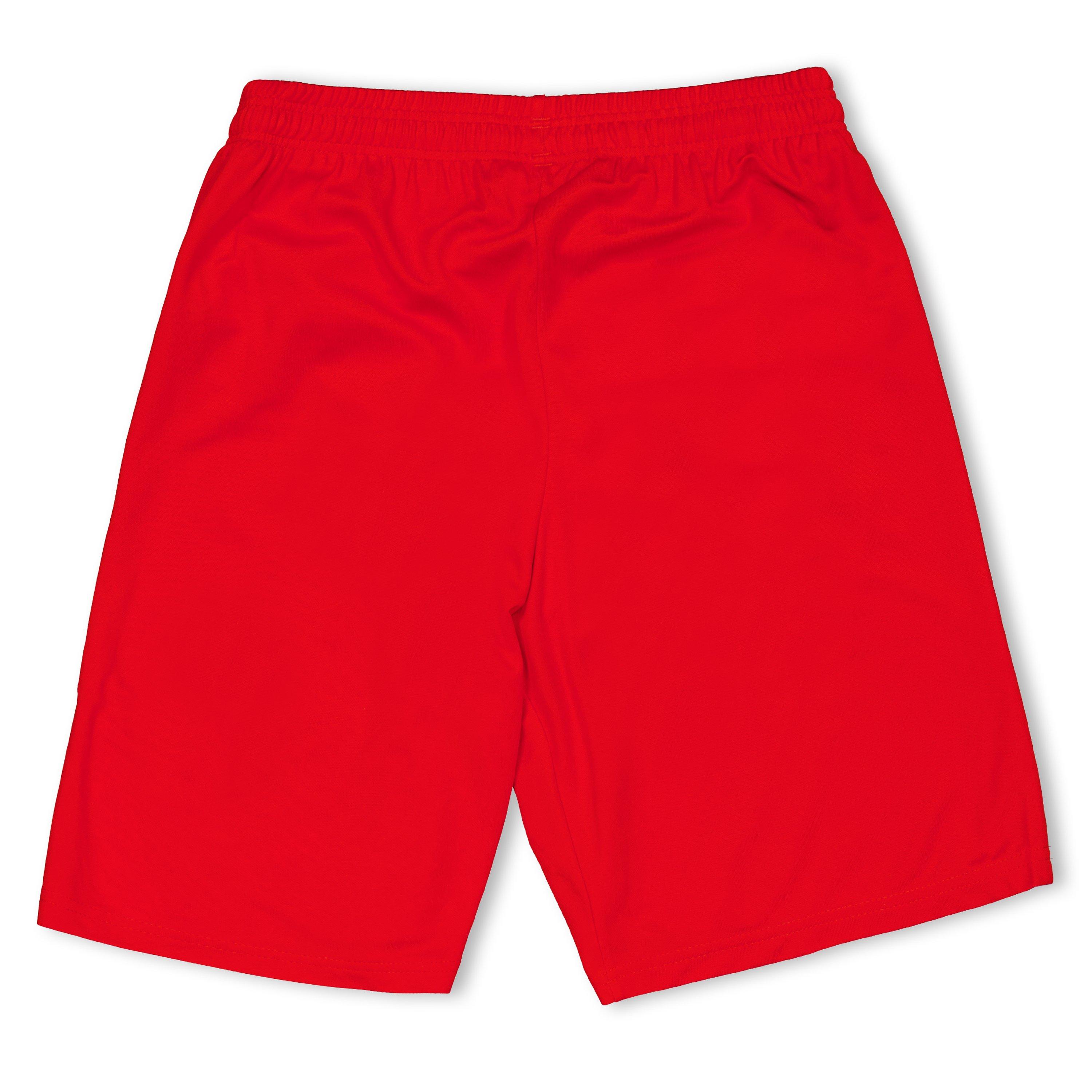 Red - Puma - (F3) Fb Team Shorts With Brief Juniors - 2