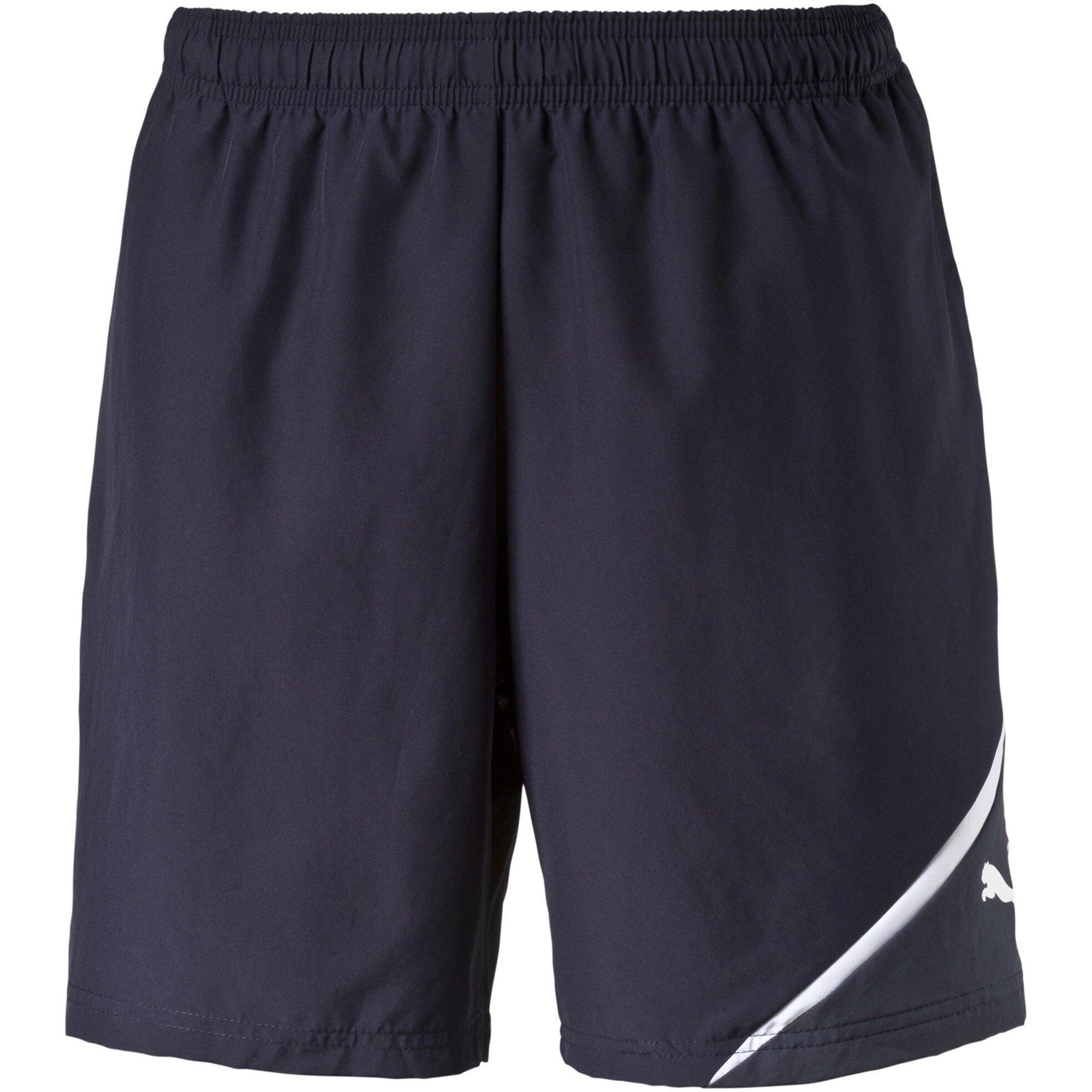 Navy/White - Puma - Unisex Kids' Woven Performance Gym Shorts