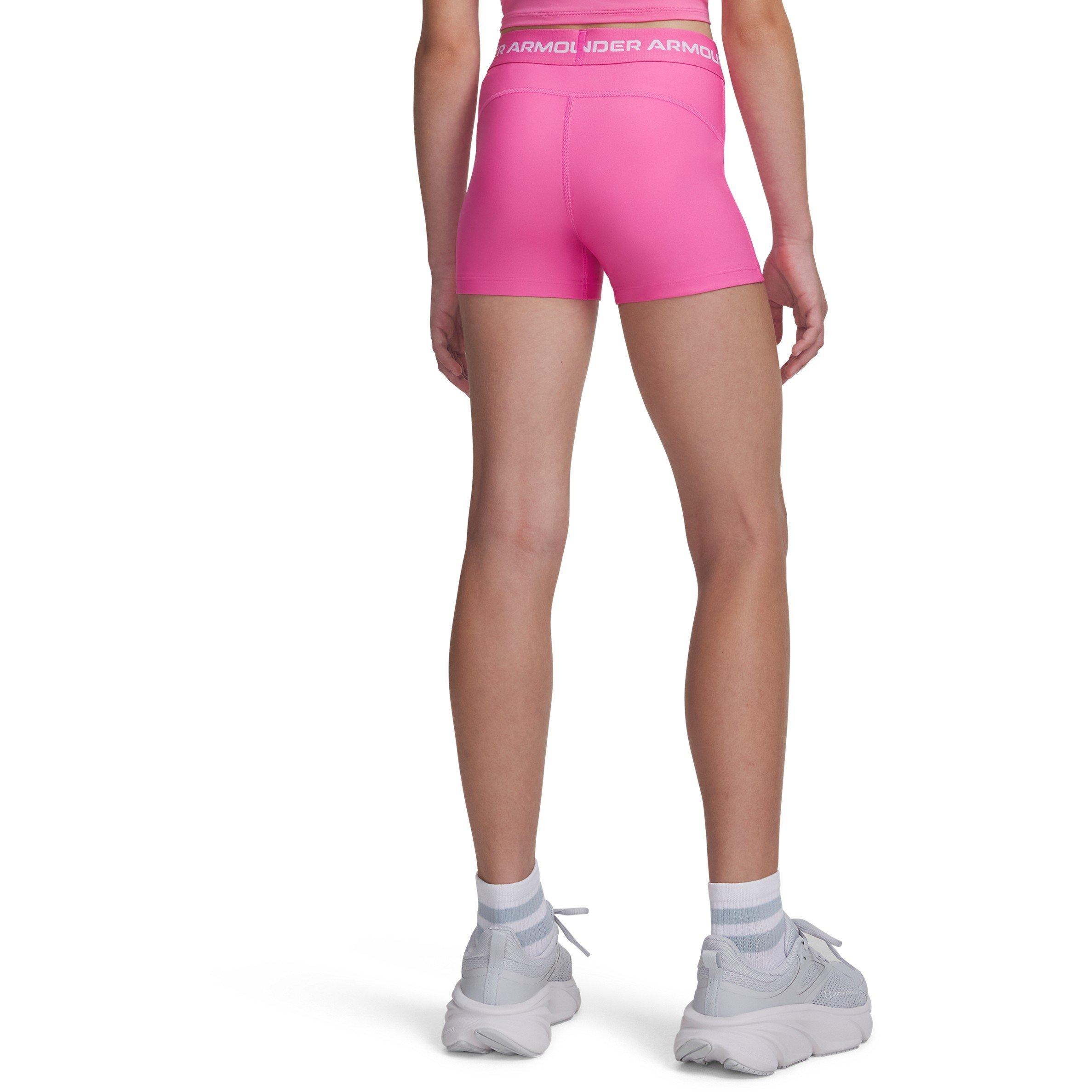 Pink Frenzy - Under Armour - Kids' Shorty Gym Shorts - 4