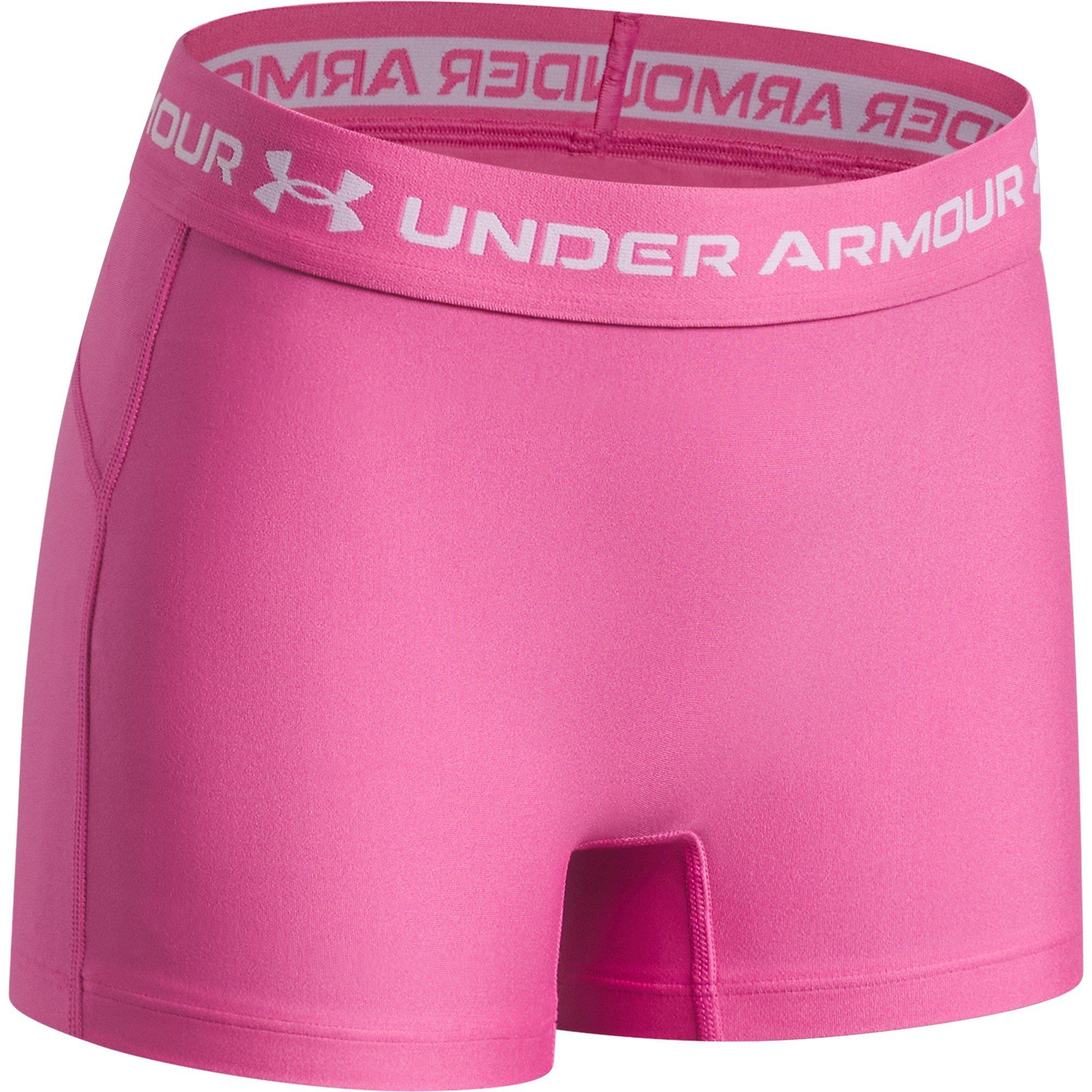 Pink Frenzy - Under Armour - Kids' Shorty Gym Shorts - 5