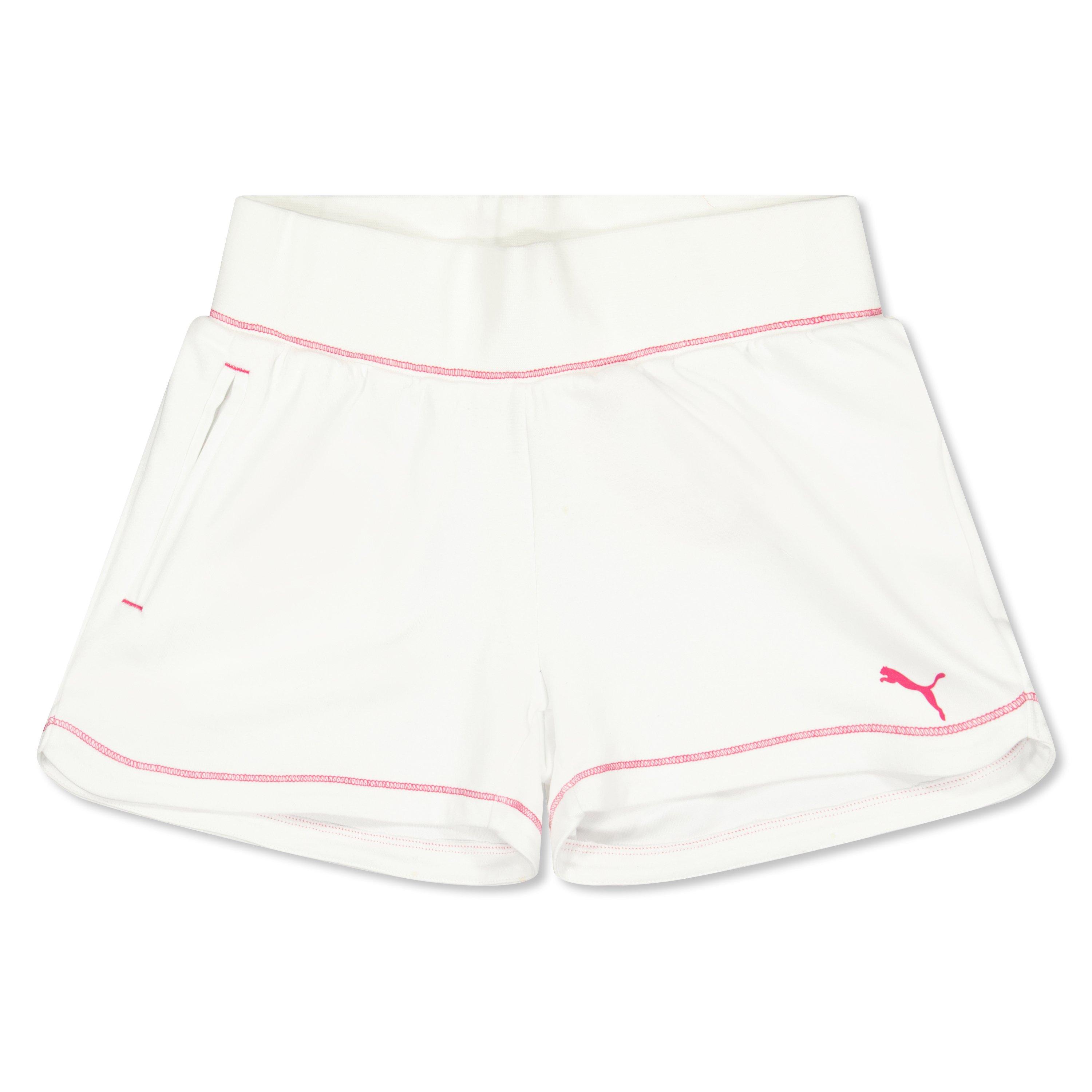 Puma  Kids Samoa Knit Short Juniors - White - 16 (4XL)