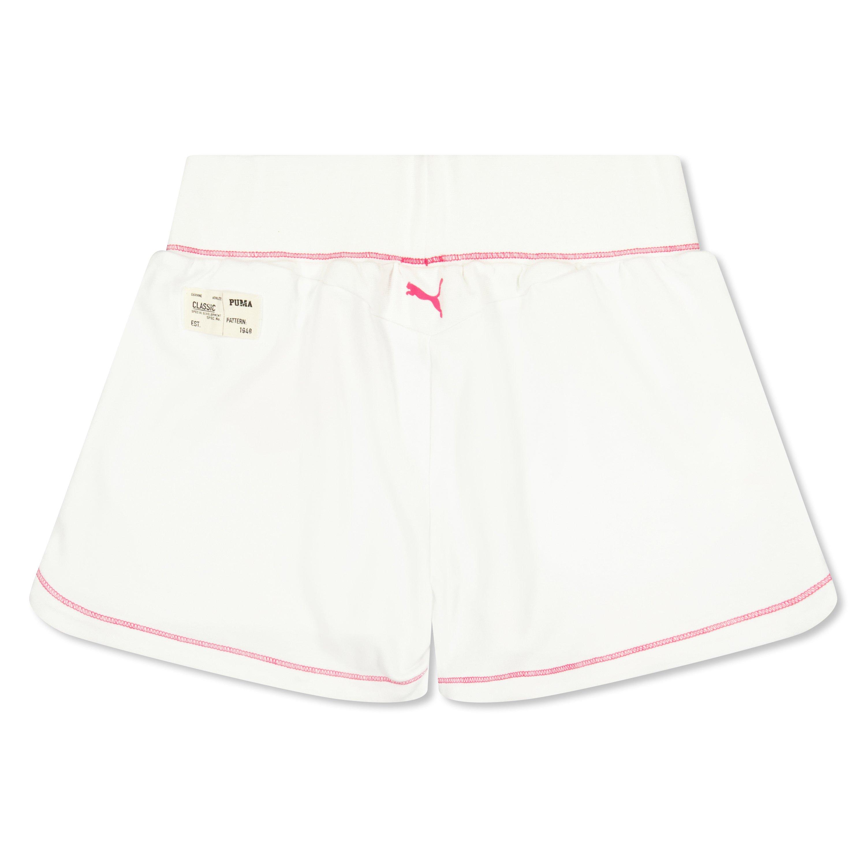 Weiß - Puma - Samoa Knit Short Juniors - 2
