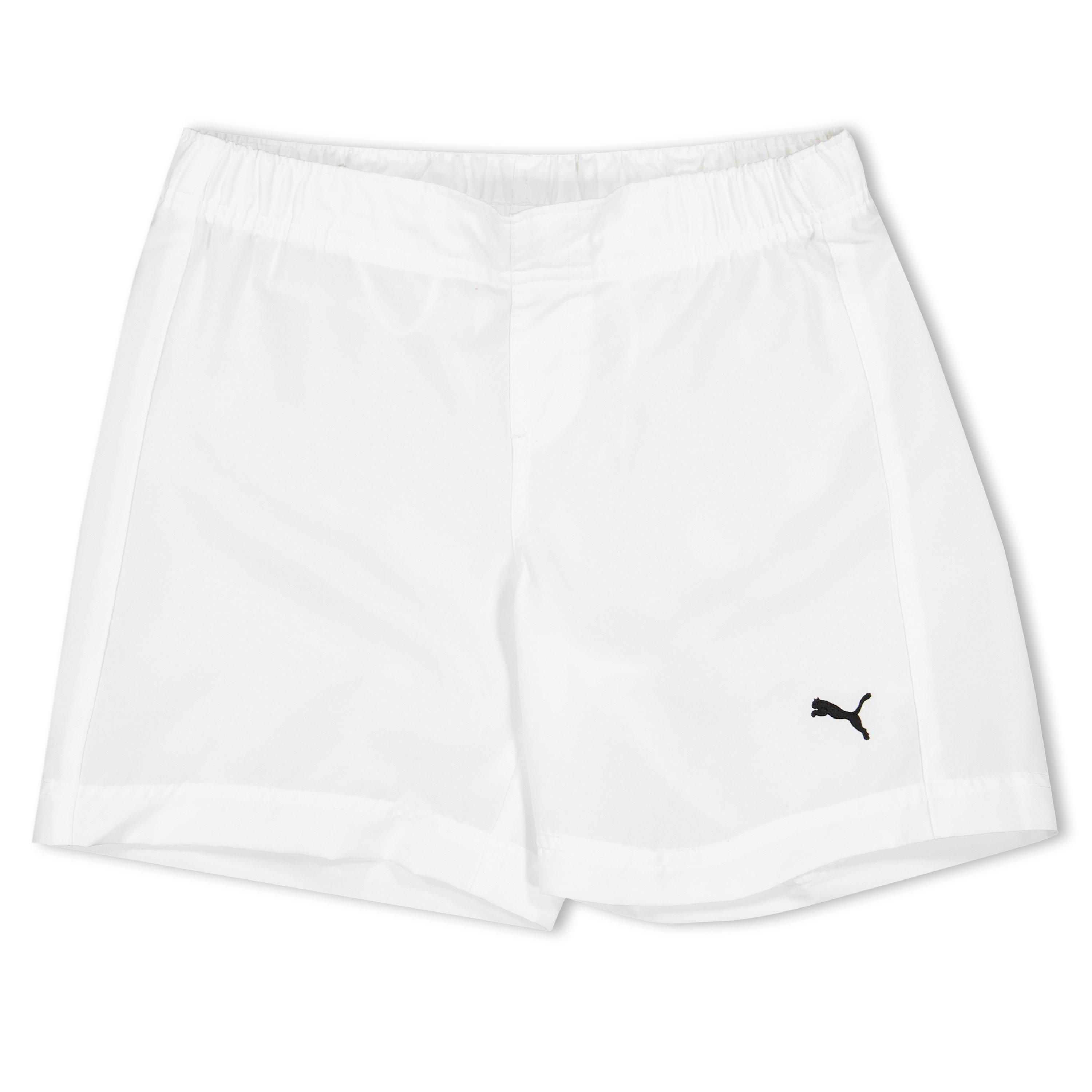 White - Puma - Woven Shorts Juniors - 1