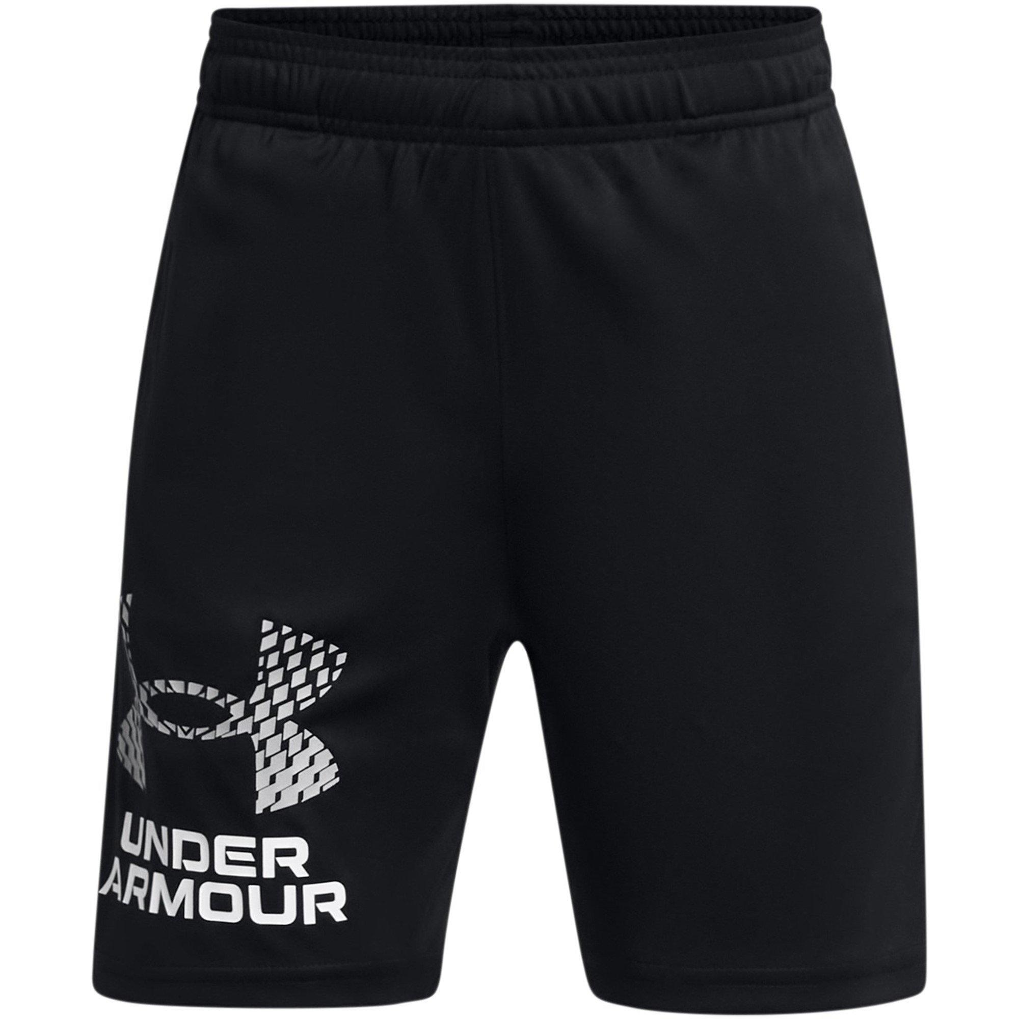 Under Armour Boys Ua Tech™ Logo Shorts - Black/White - 13 Years (XL)